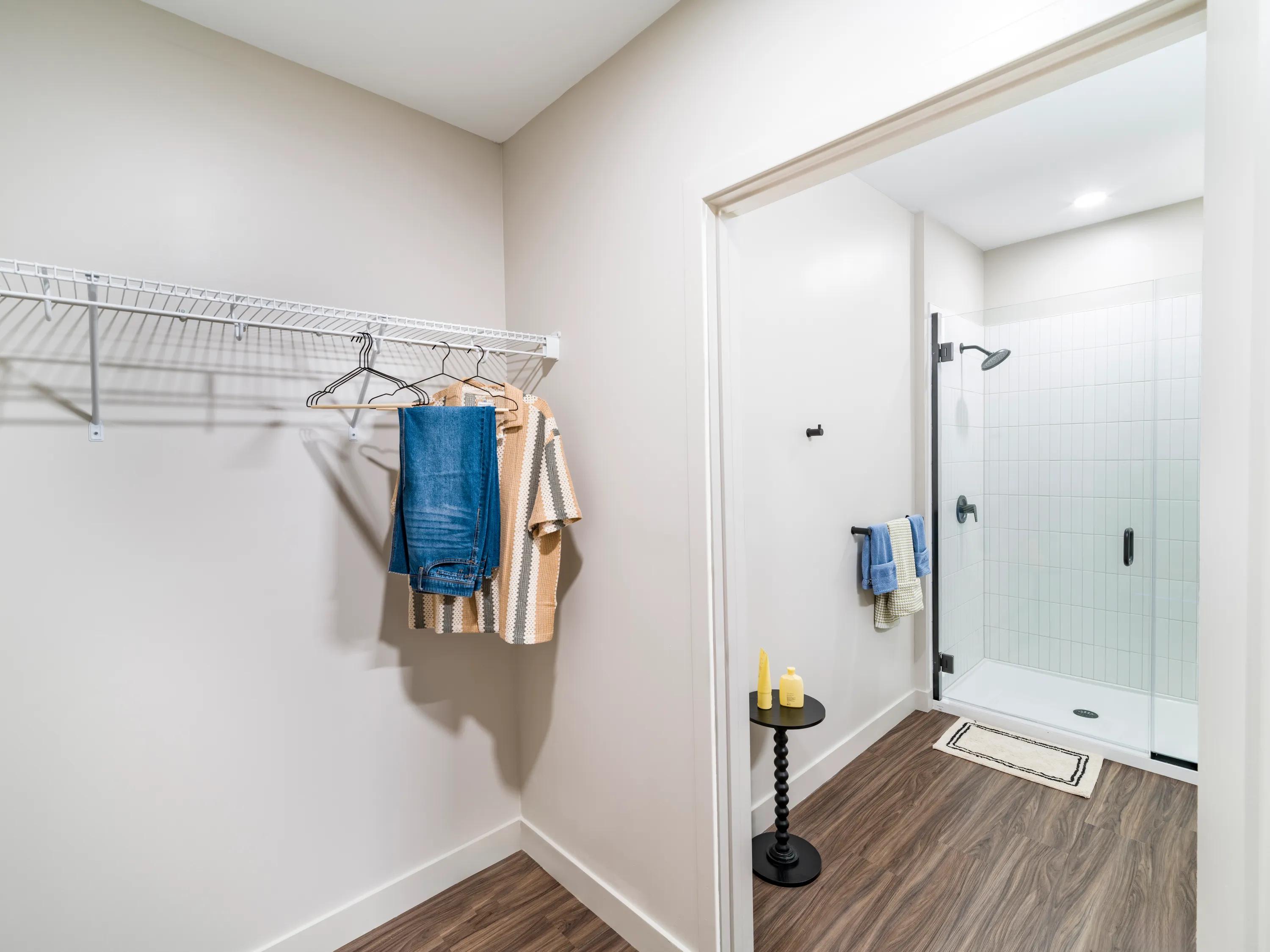 large closet with shelving modera south shore apartment homes for rent in marshfield ma