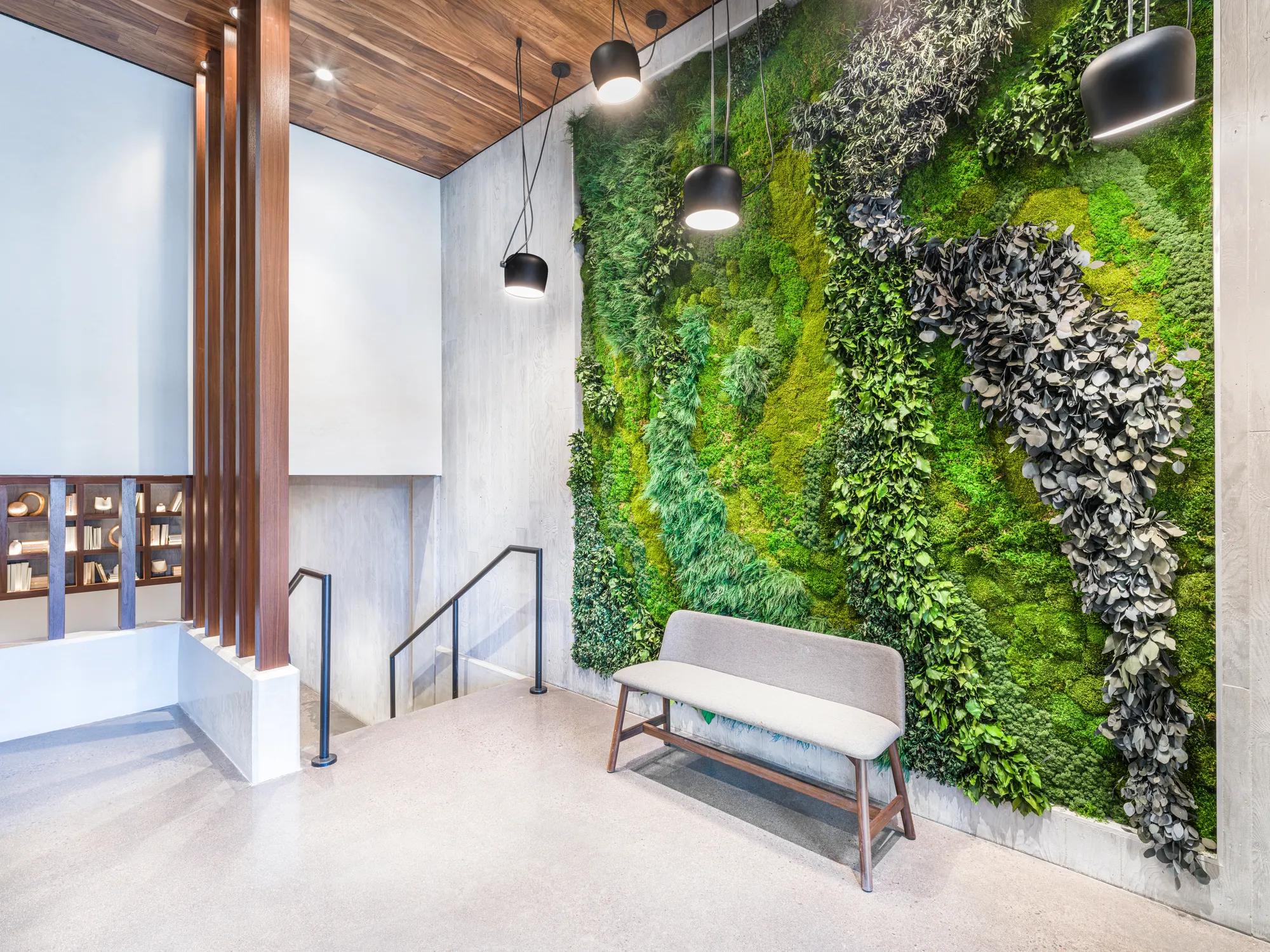 community green wall modera golden triangle