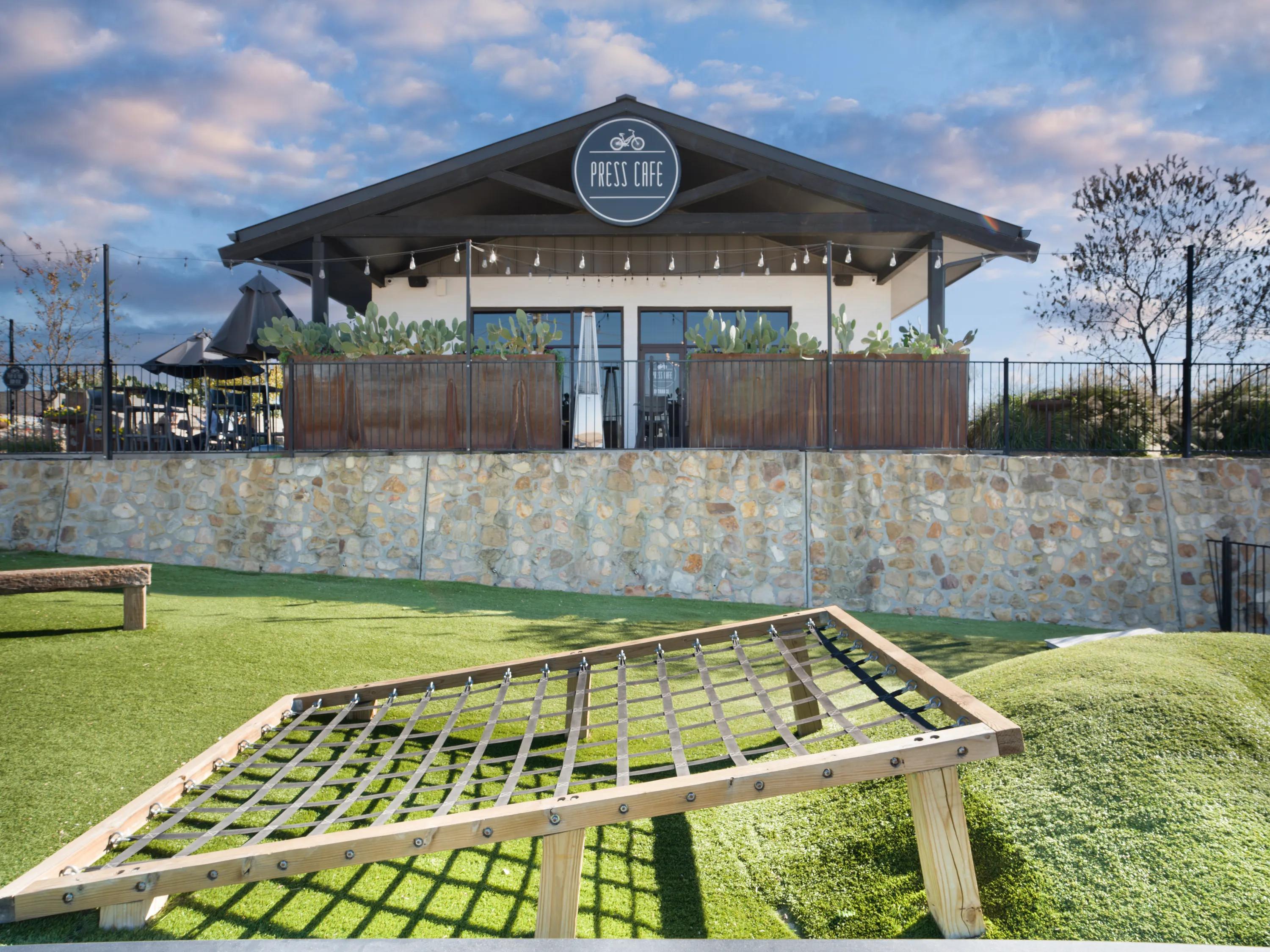 press cafe nearby Modera Walgh Heights apartments in aledo tx