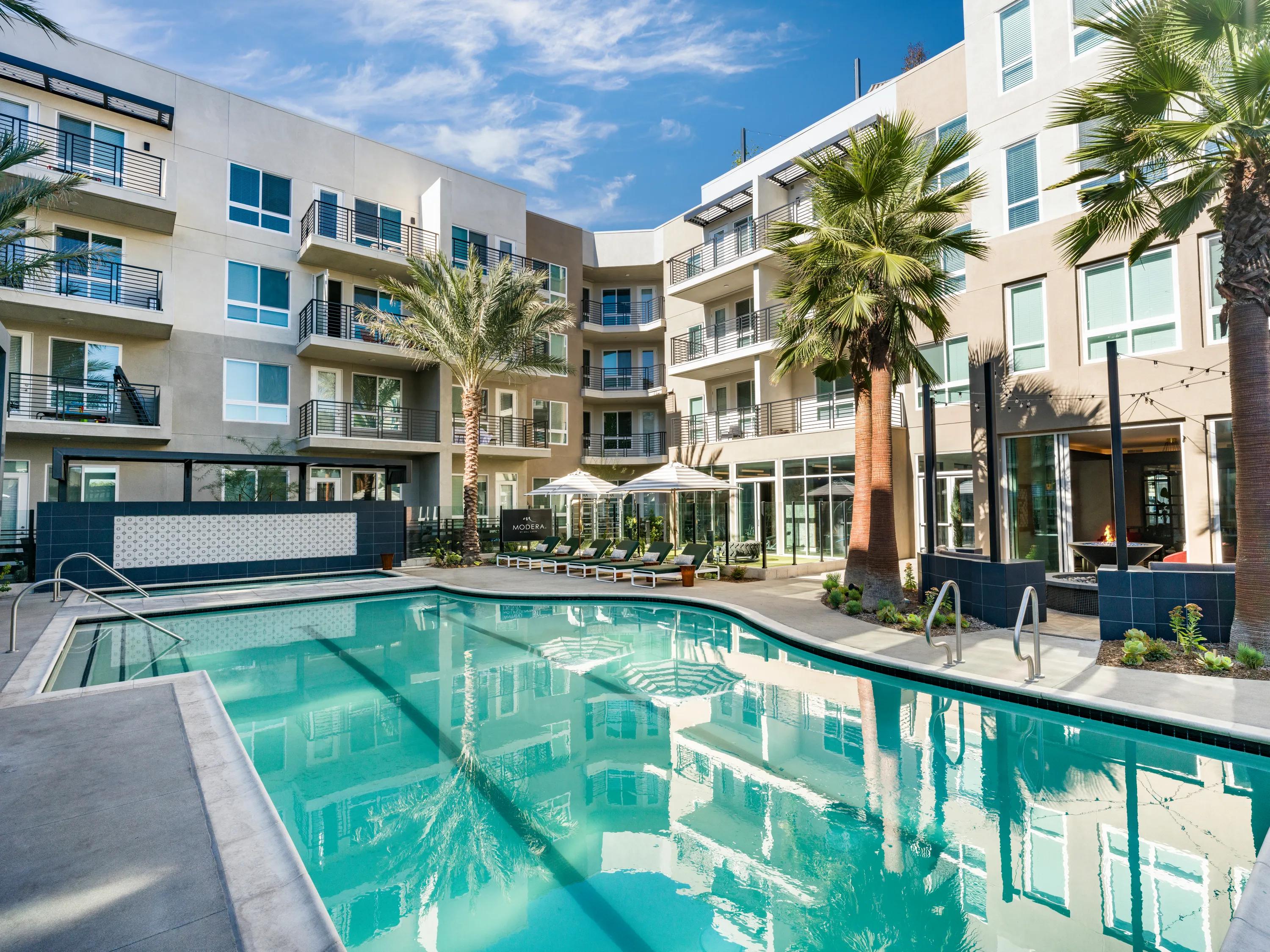 spacious pool modera pomona apartments pomona ca