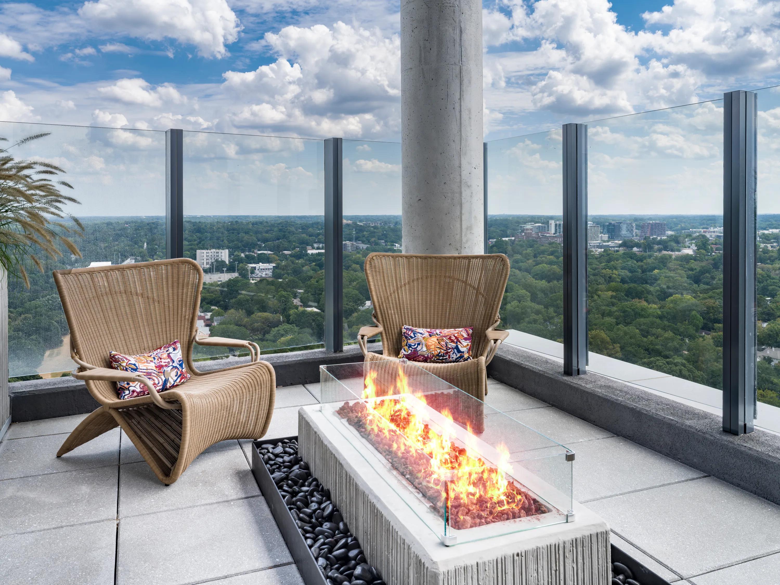 firepits and outdoor lounge modera parkside apartment homes for rent in atlanta ga