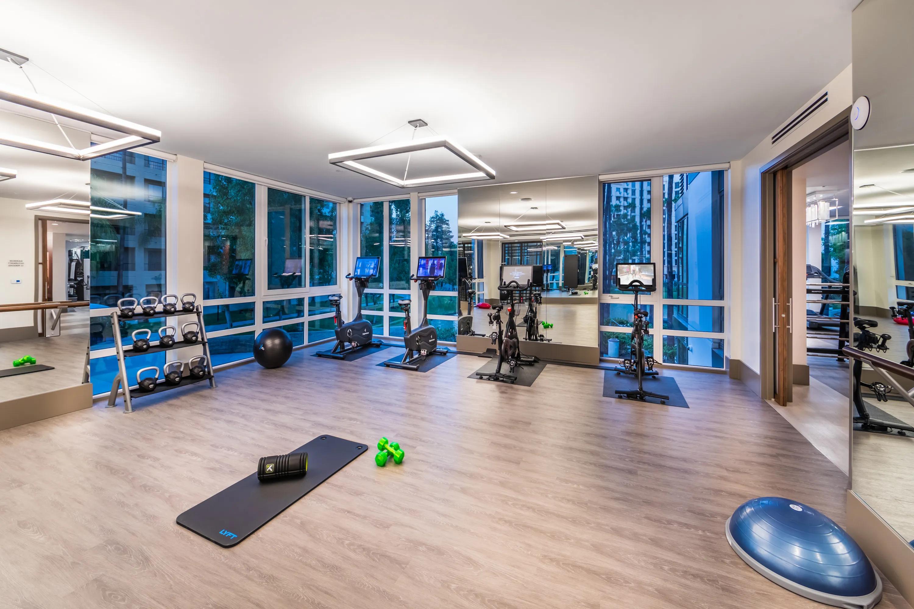 Relaxing cycling, yoga, and Pilates studio 580 anton apartments
