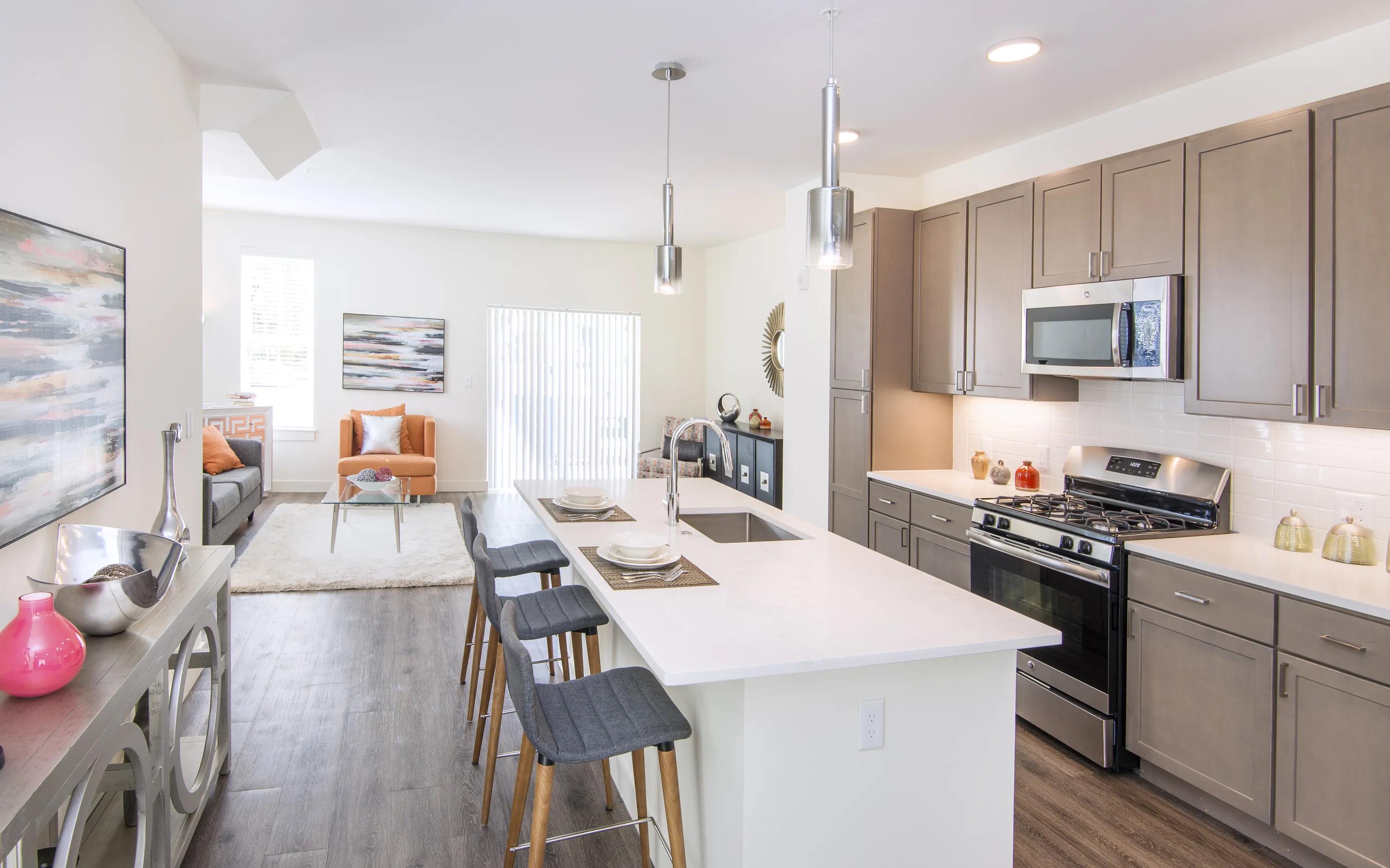 Image of living space at Modera Needham