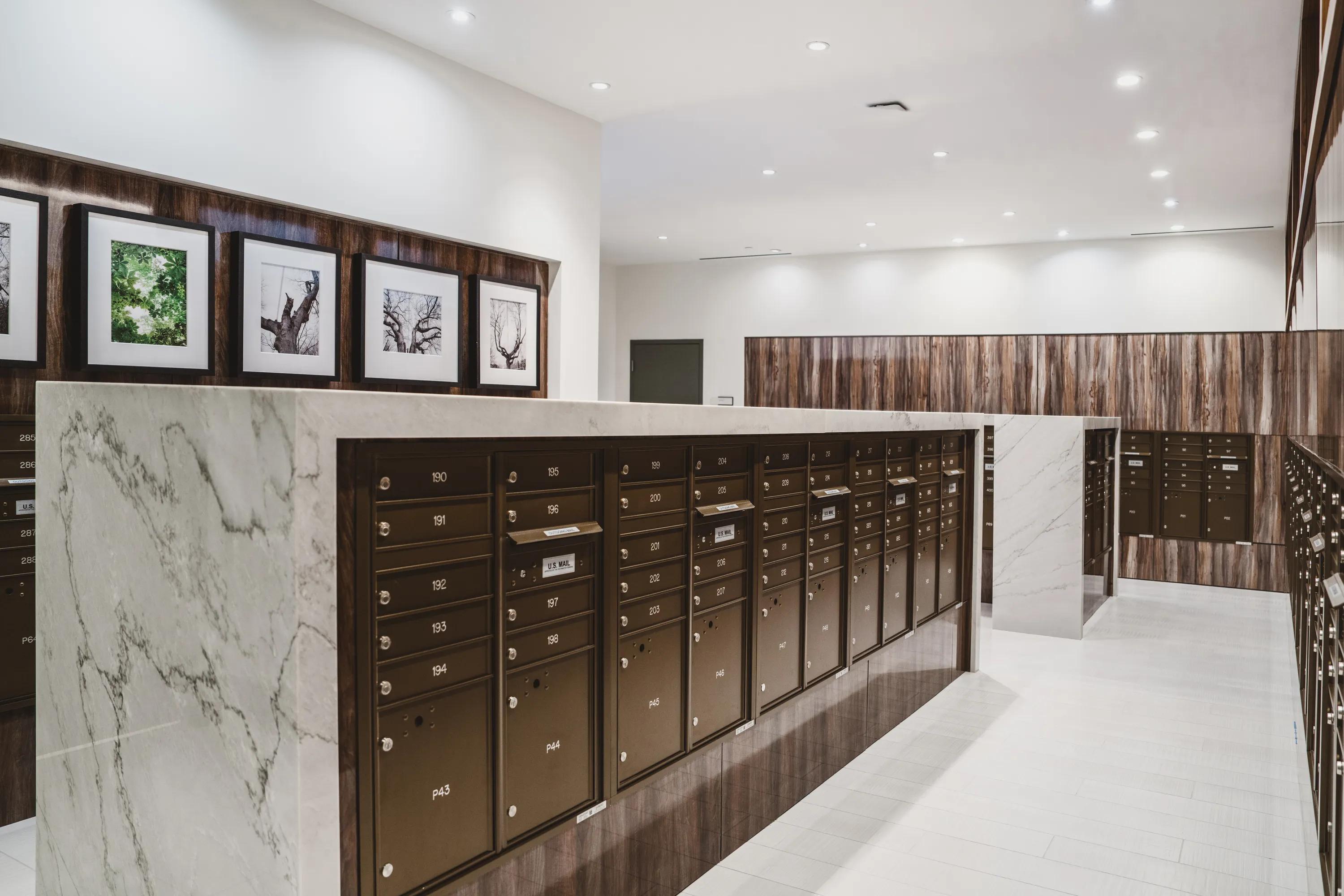 mail room modera parkside apartment homes for rent in atlanta ga