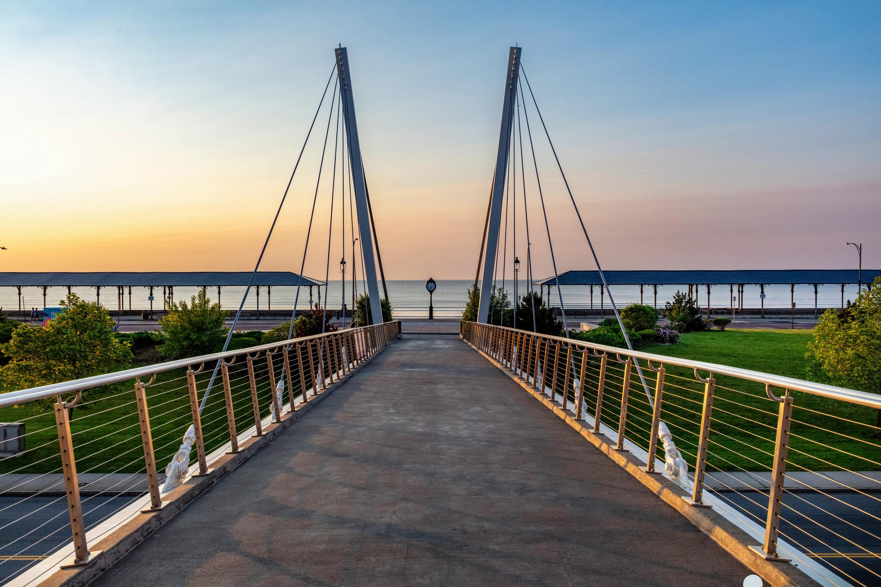 revere beach pedestrian bridge modera revere beach apartments near boston ma