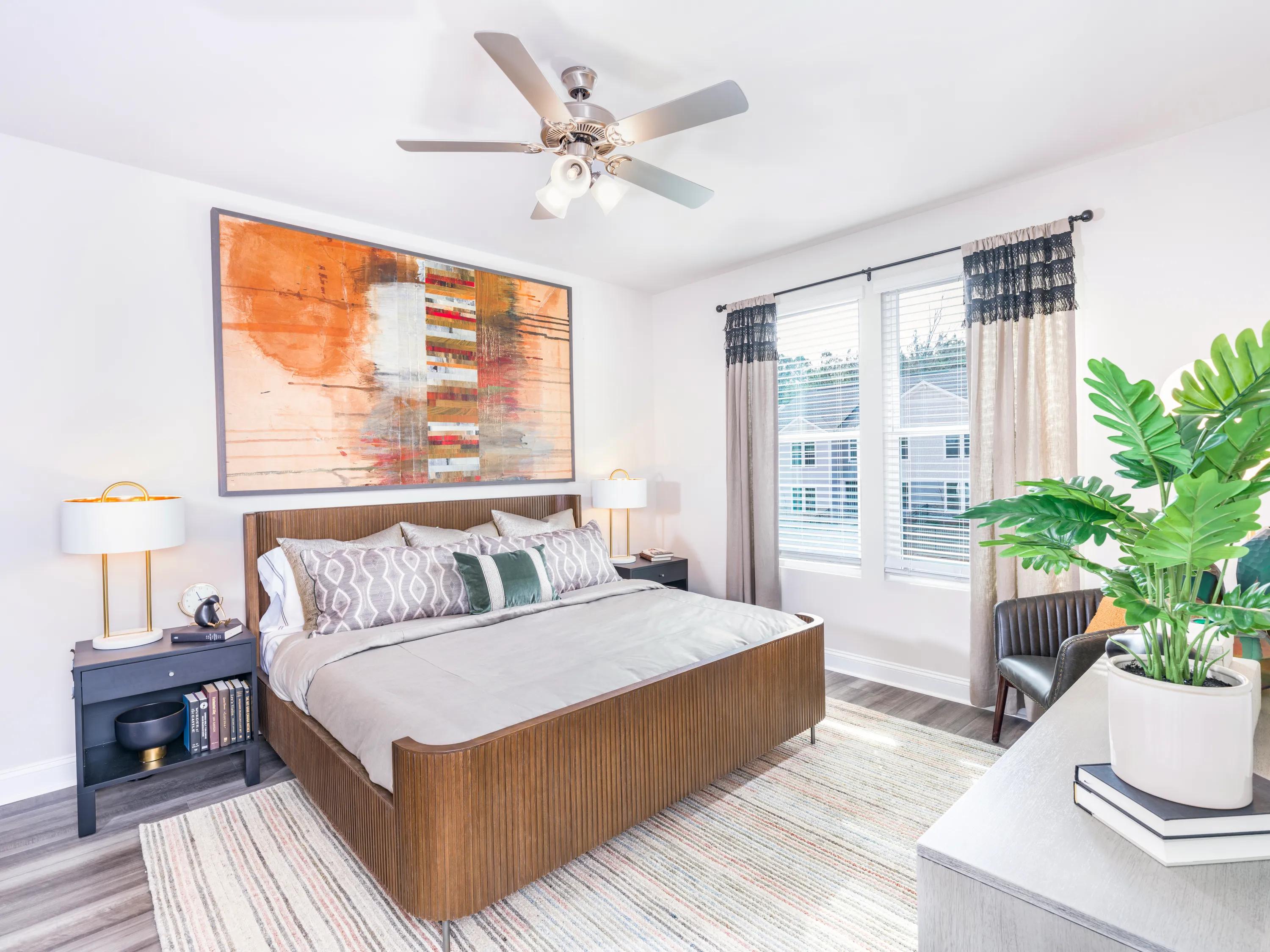 large bedrooms with ceiling fans amavi brier creek homes for rent in durham nc