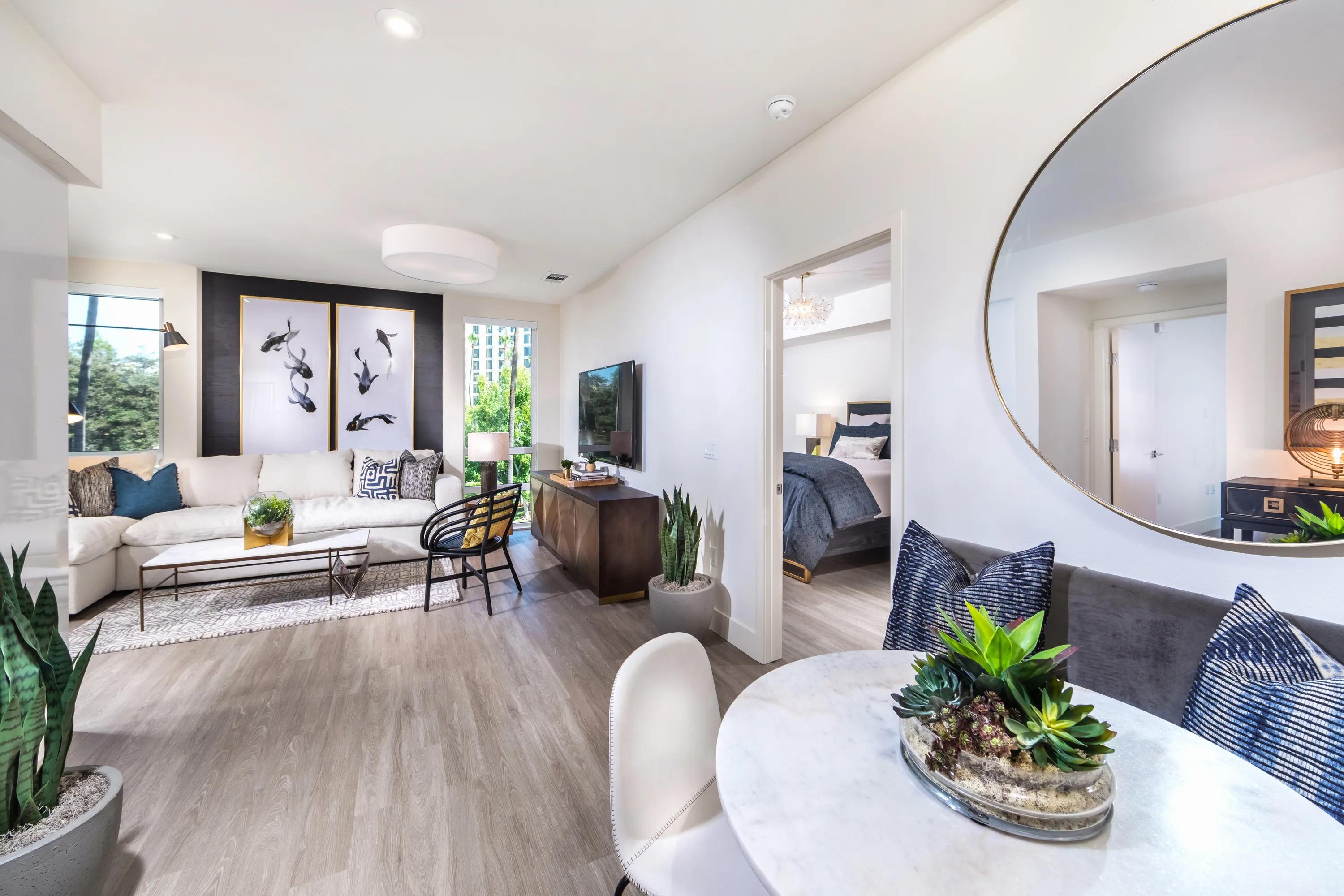Choice of studio, 1-bedroom or 2-bedroom floor plans 580 anton apartments in costa mesa ca