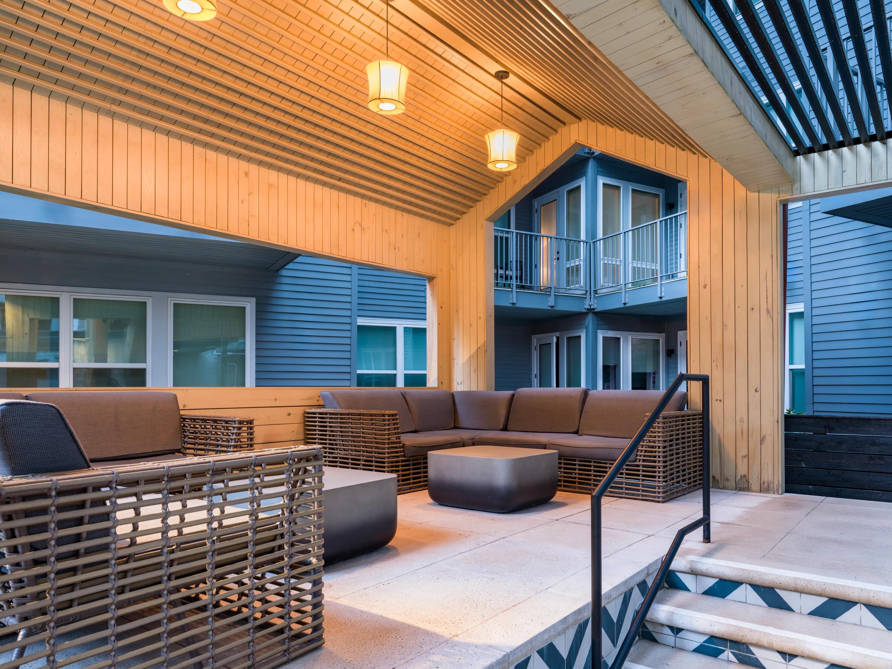 outdoor covered seating modera old ivy apartments in atlanta ga