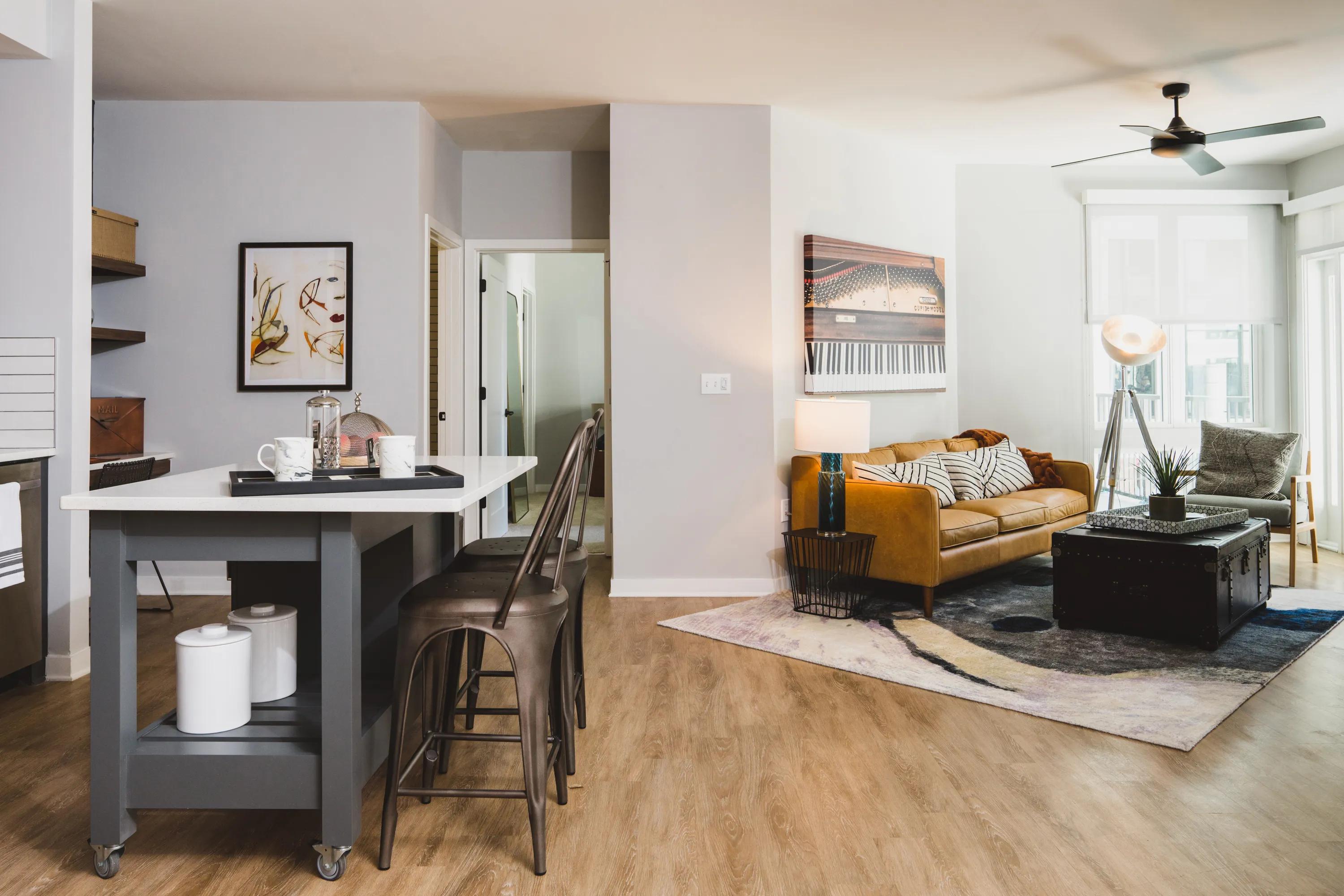 Moveable kitchen island image