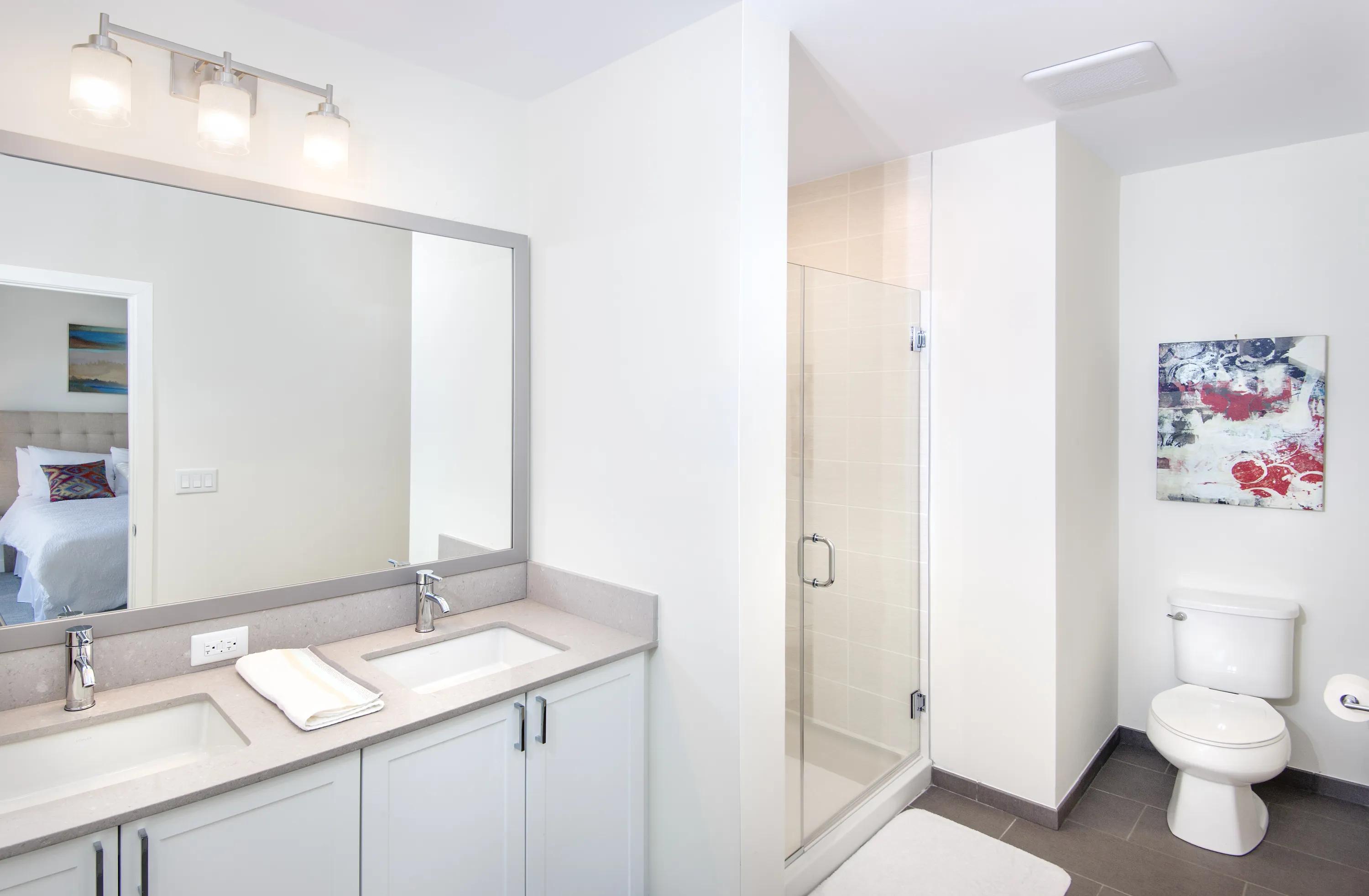 Image of double vanities