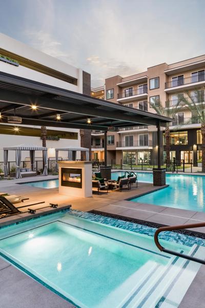 exterior amenity rendering modera kierland apartment homes for rent in scottsdale az