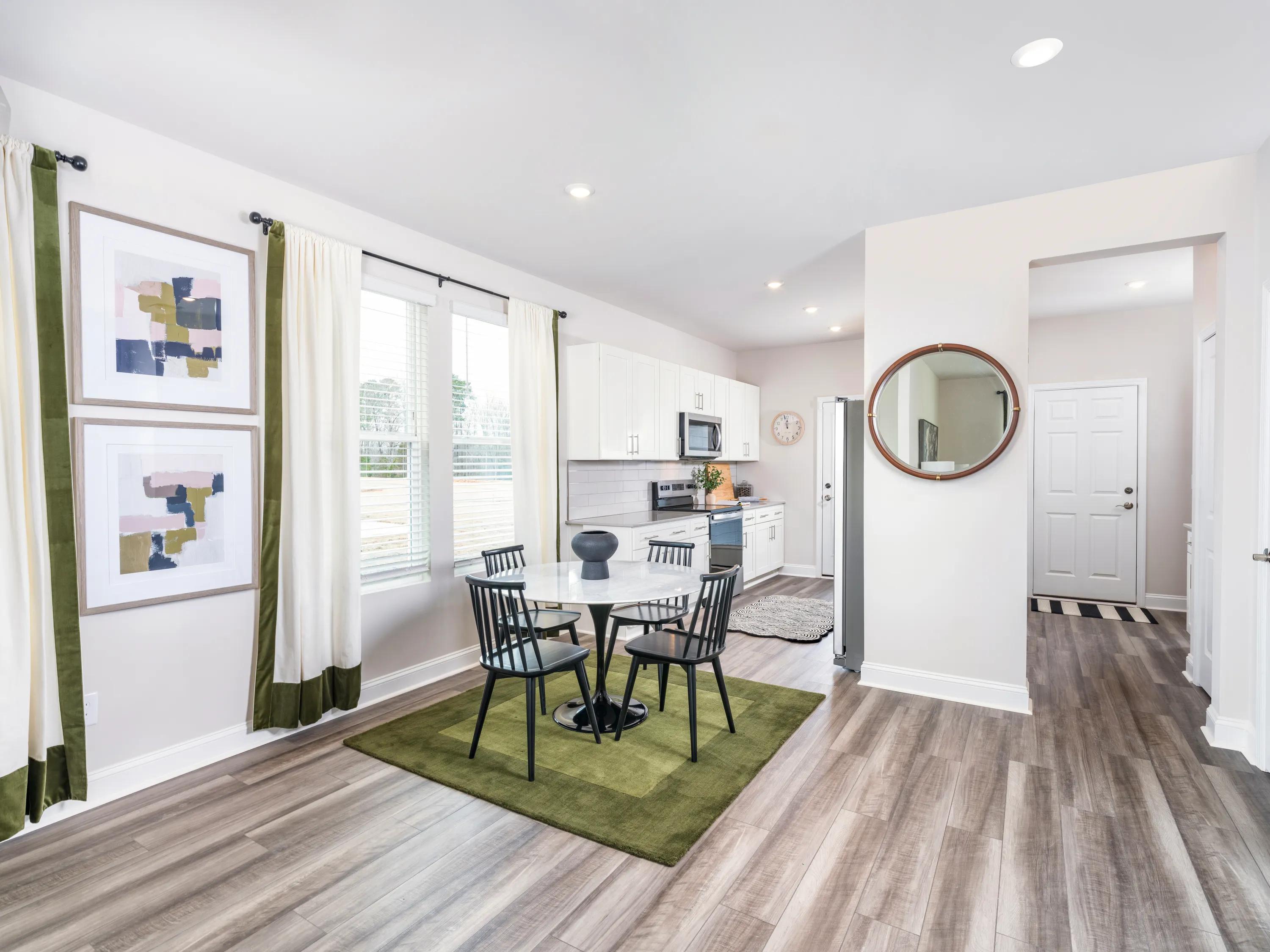 large living and dining spaces amavi brier creek homes for rent in durham nc