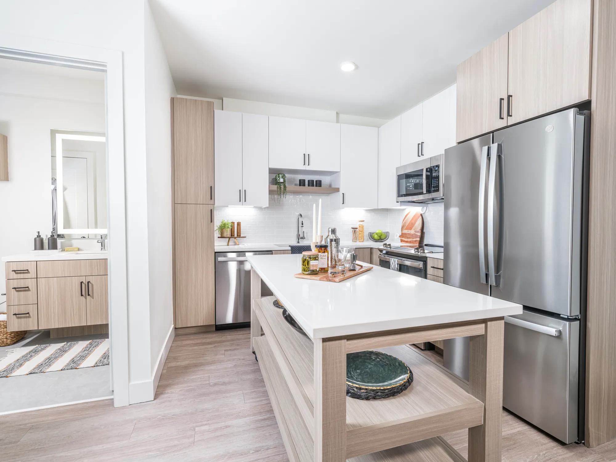 modera garden oaks kitchen area denver co apartments