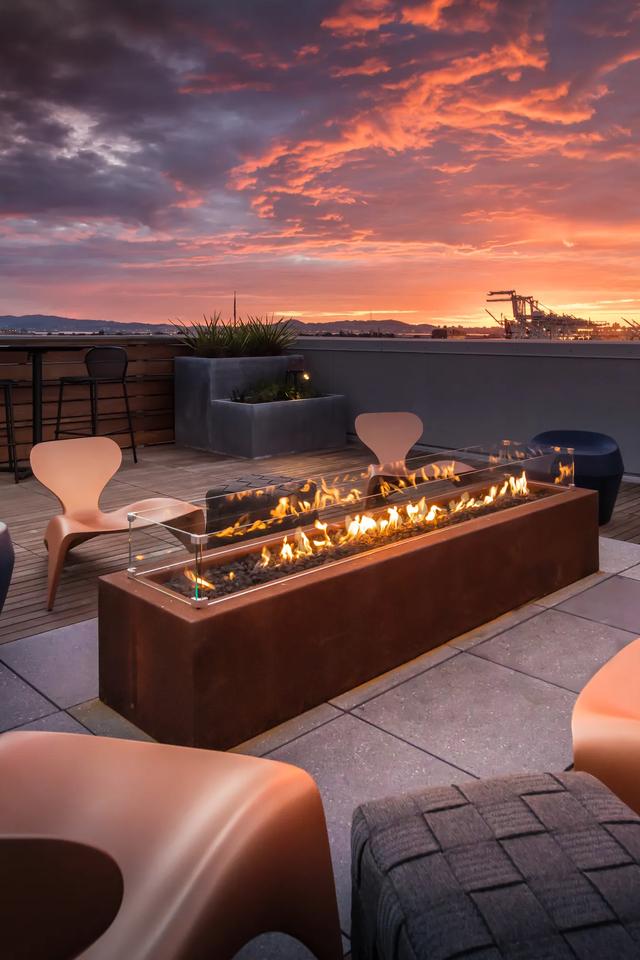Modera Jack London Square Apartment Living Room