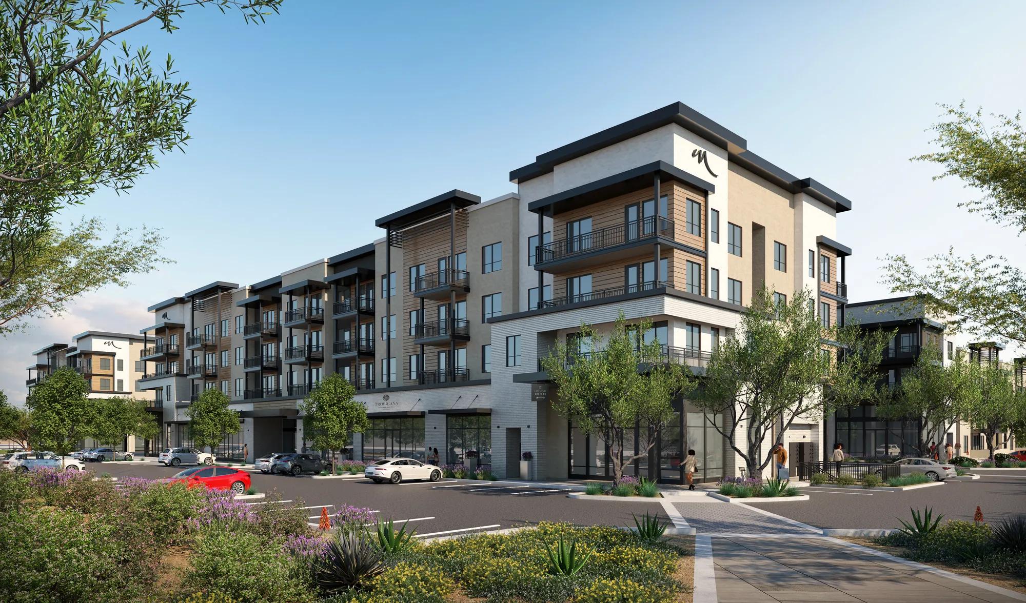 retail locations with parking lot exterior apartment building modera higley commons apartment homes for rent in gilbert az