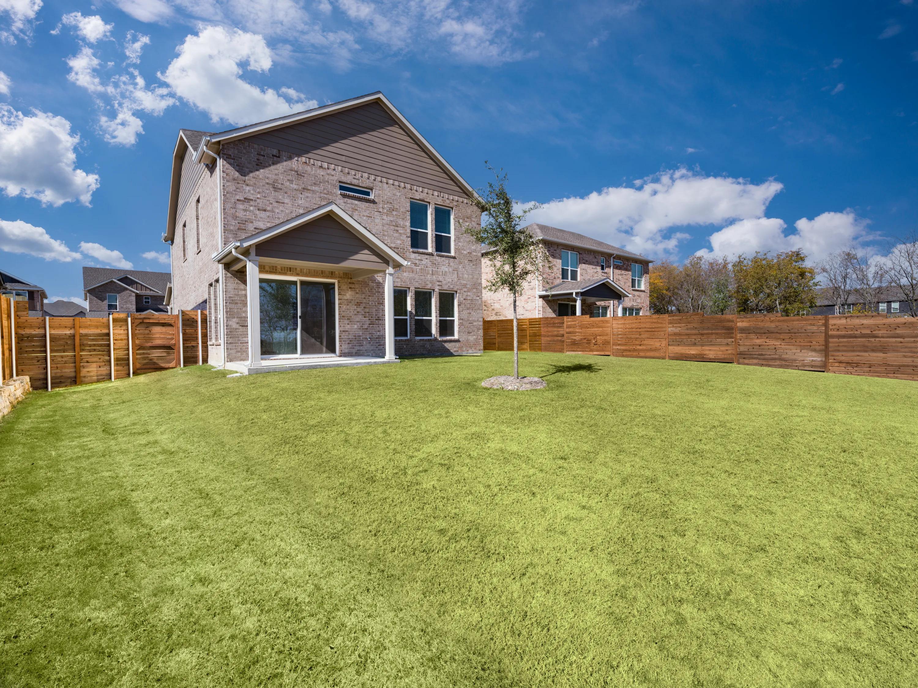 spacious fenced ini backyard amavi celina single family homes for rent in texas