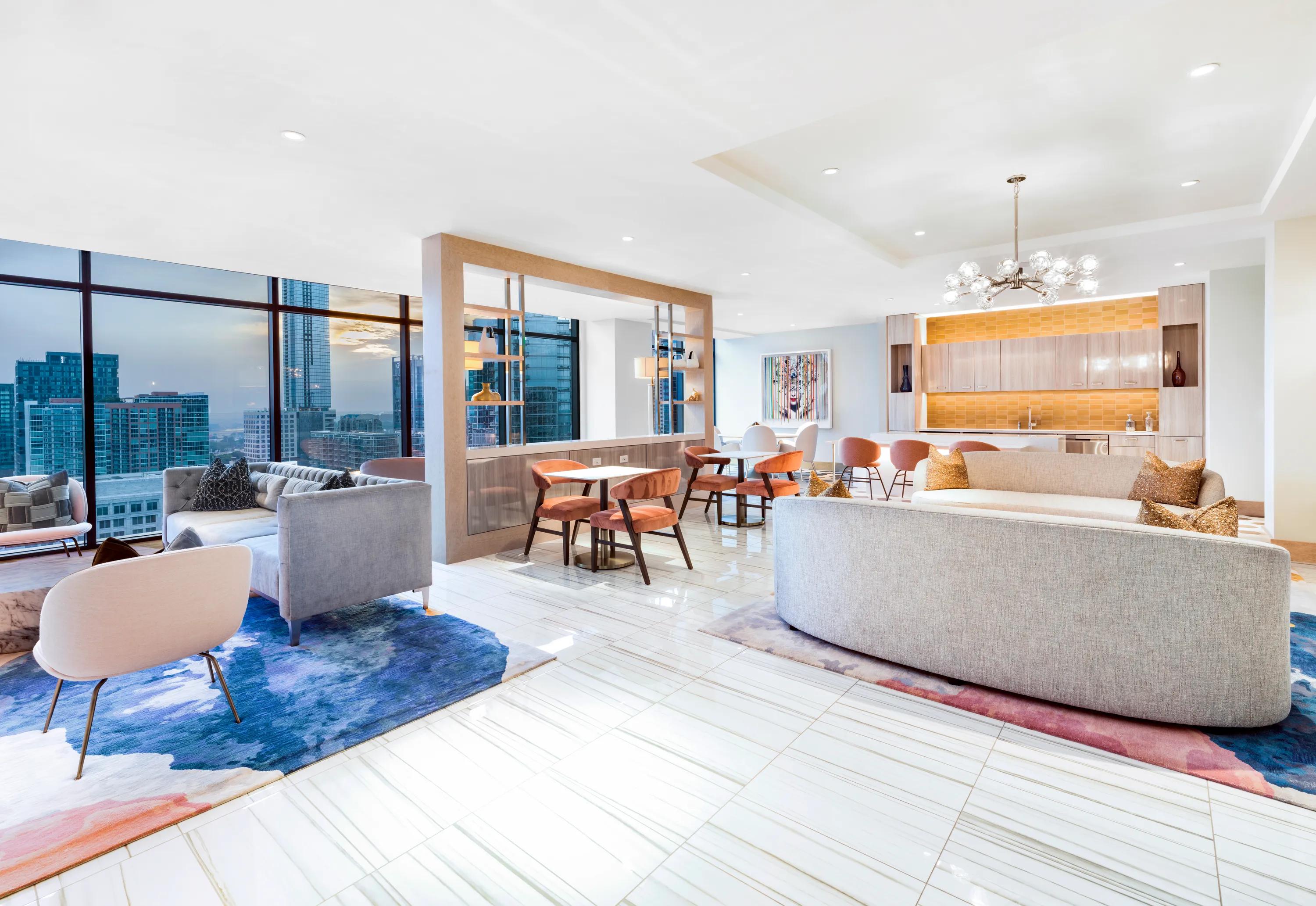 Expansive retreat with skyline-facing seating modera parkside apartment homes for rent in atlanta ga