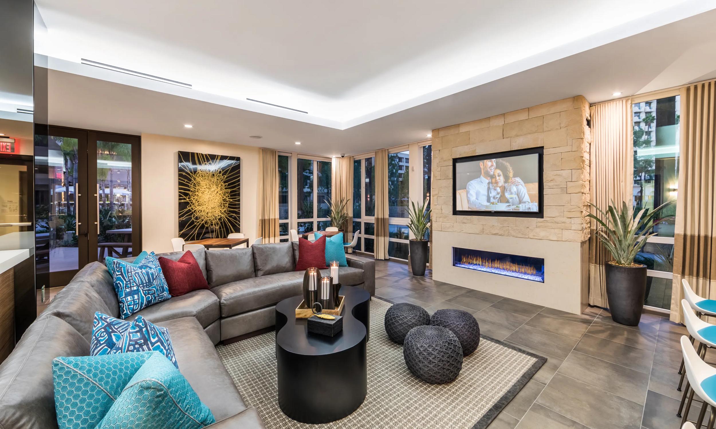 580 anton apartments in costa mesa ca community lounge