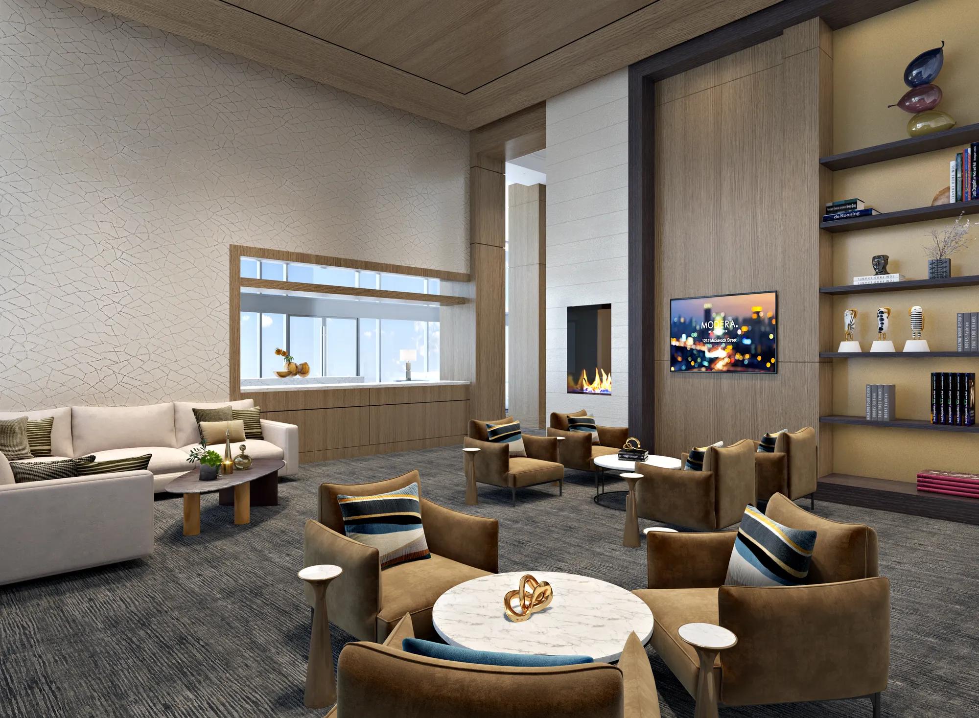 clubroom with outdoor terrace and seating area modera mcgavock apartment homes for rent in nashville tn