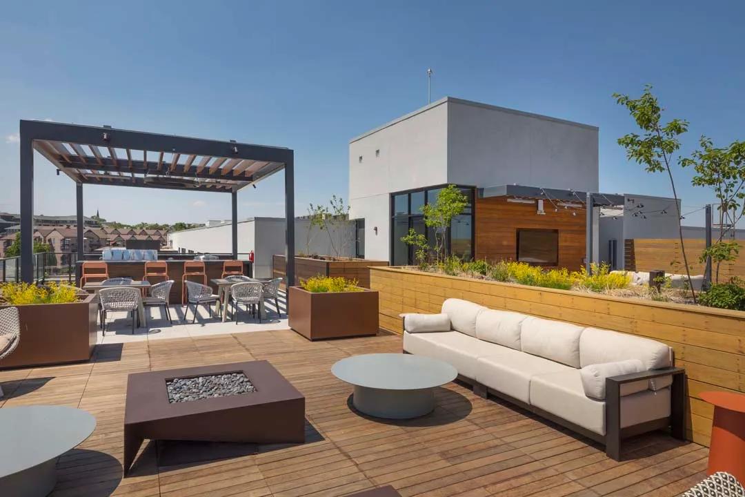 Rooftop overlooking all that LoHi has to offer modera lohi apartments in denver co