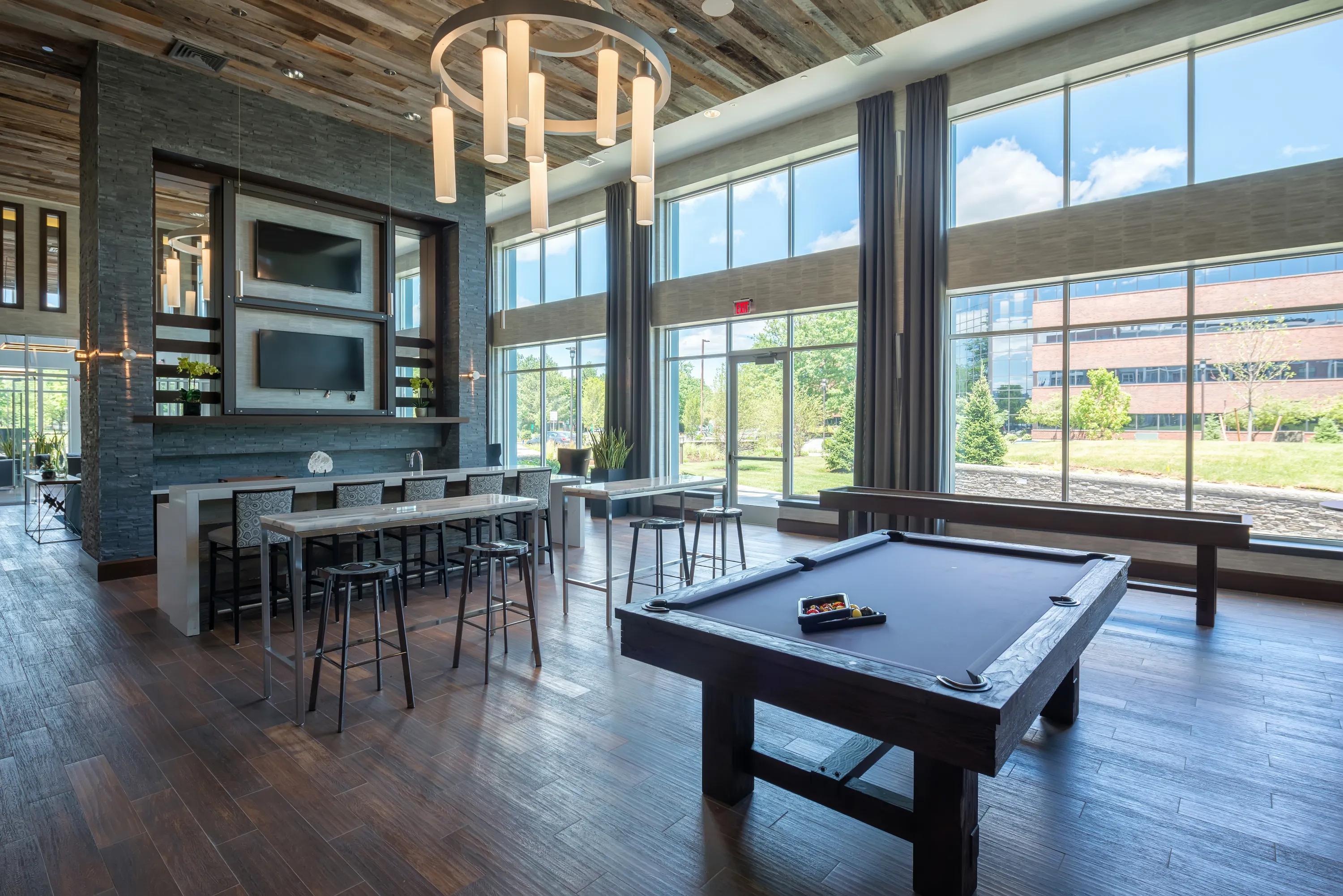 Multi level resident lounge with ample social settings