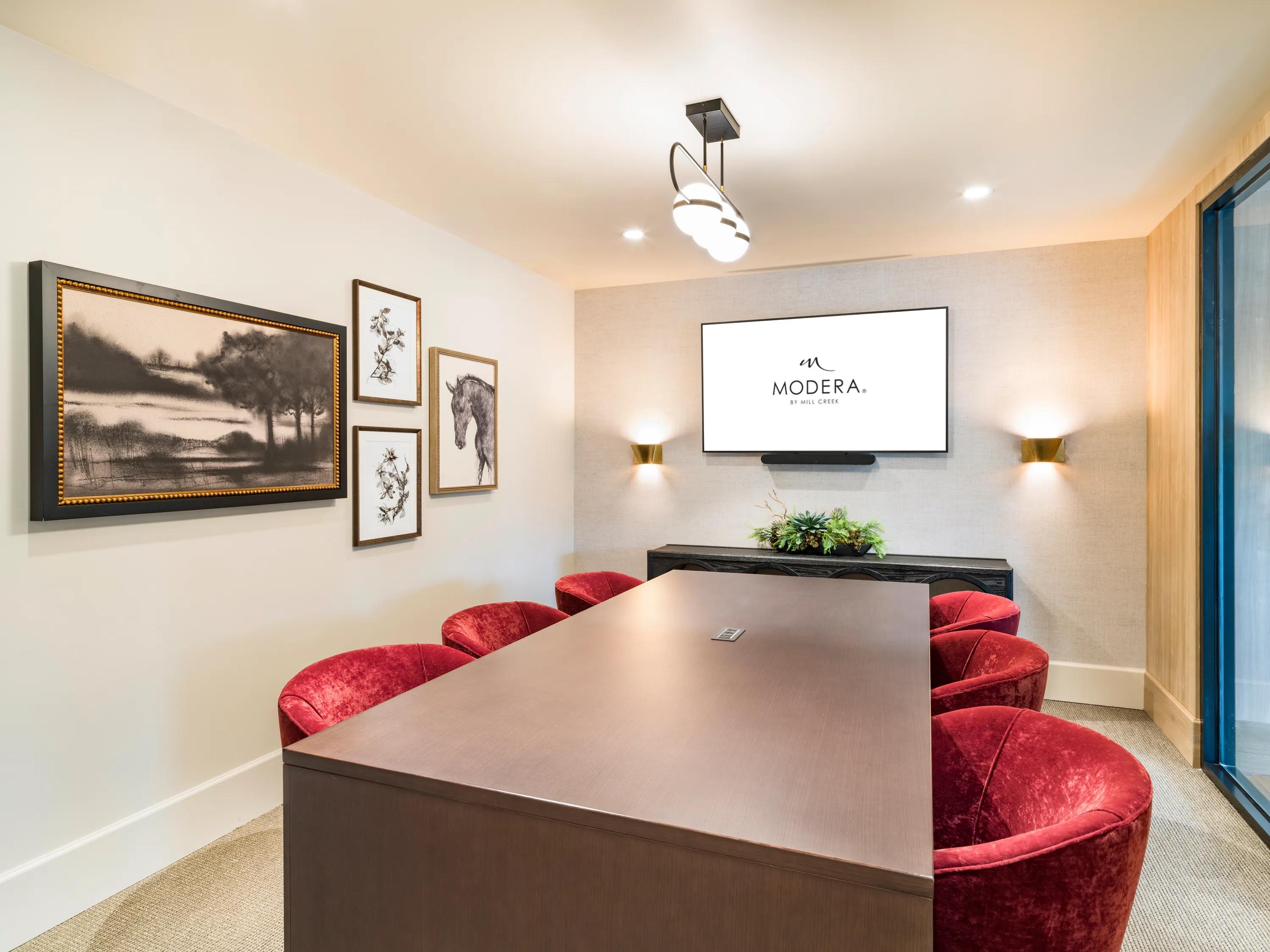 private conference room modera university park apartments denver co