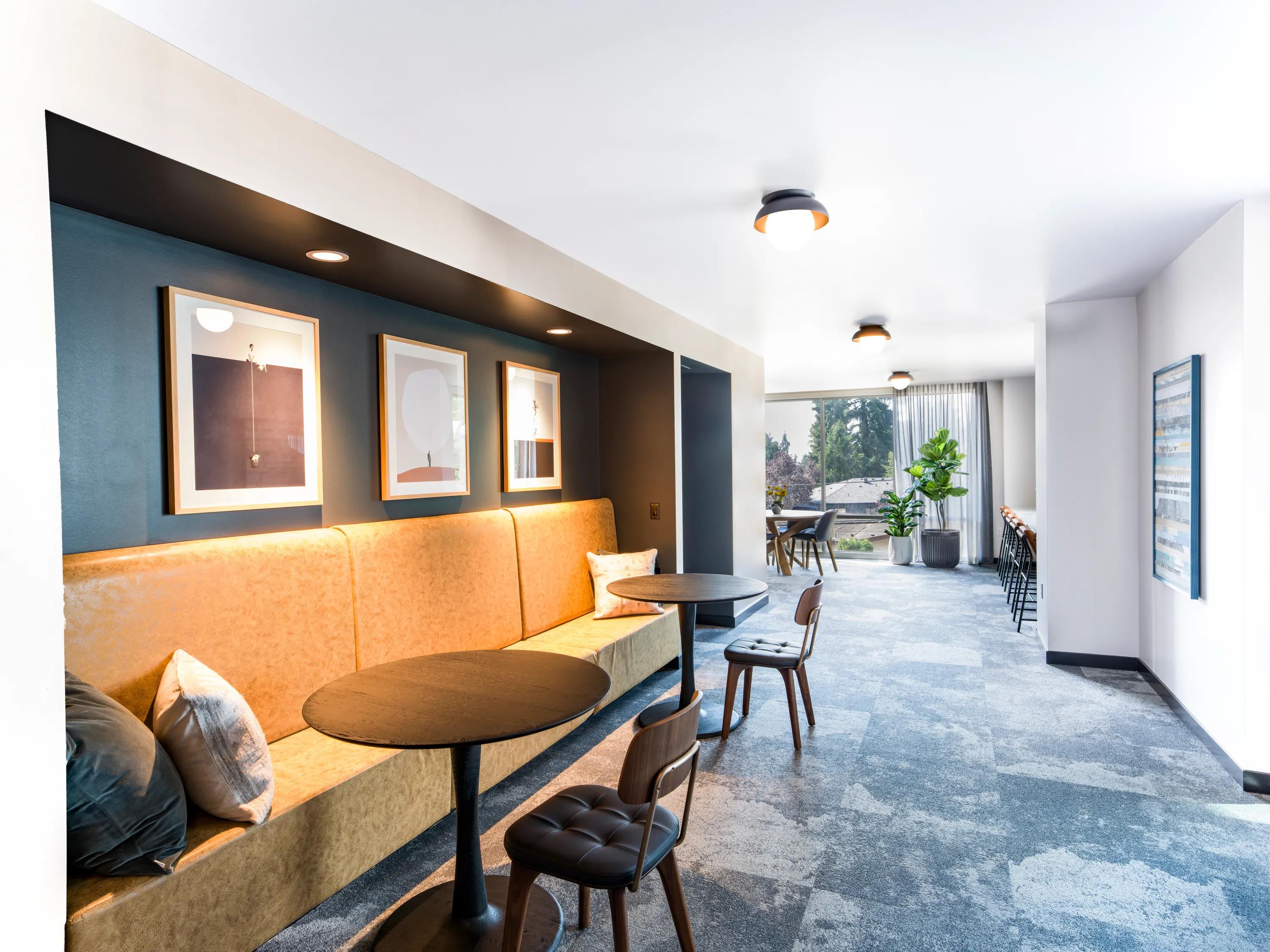 coworking space modera shoreline apartment homes for rent in wa