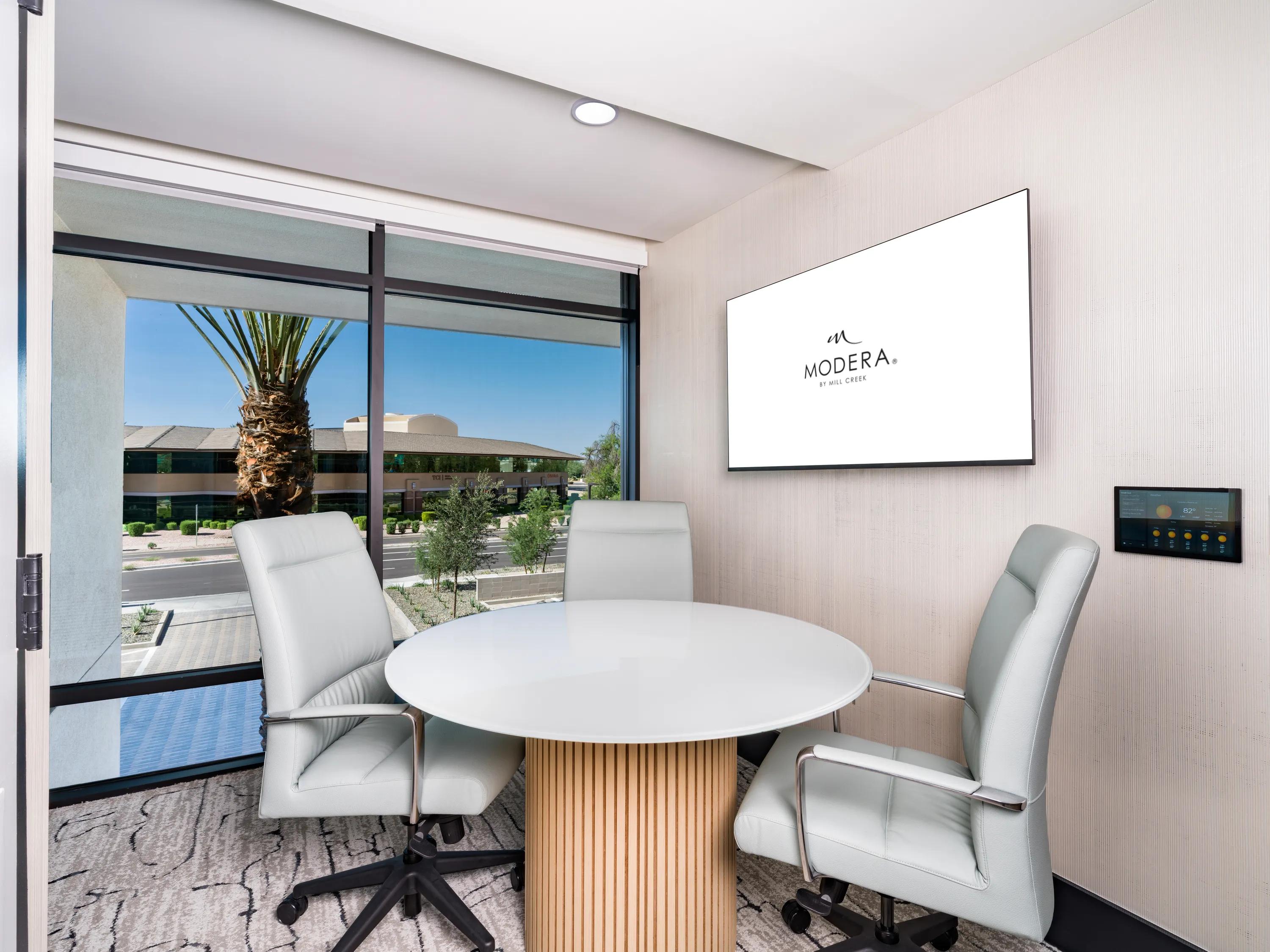 coworking space with various furniture modera kierland apartment homes for rent in scottsdale az