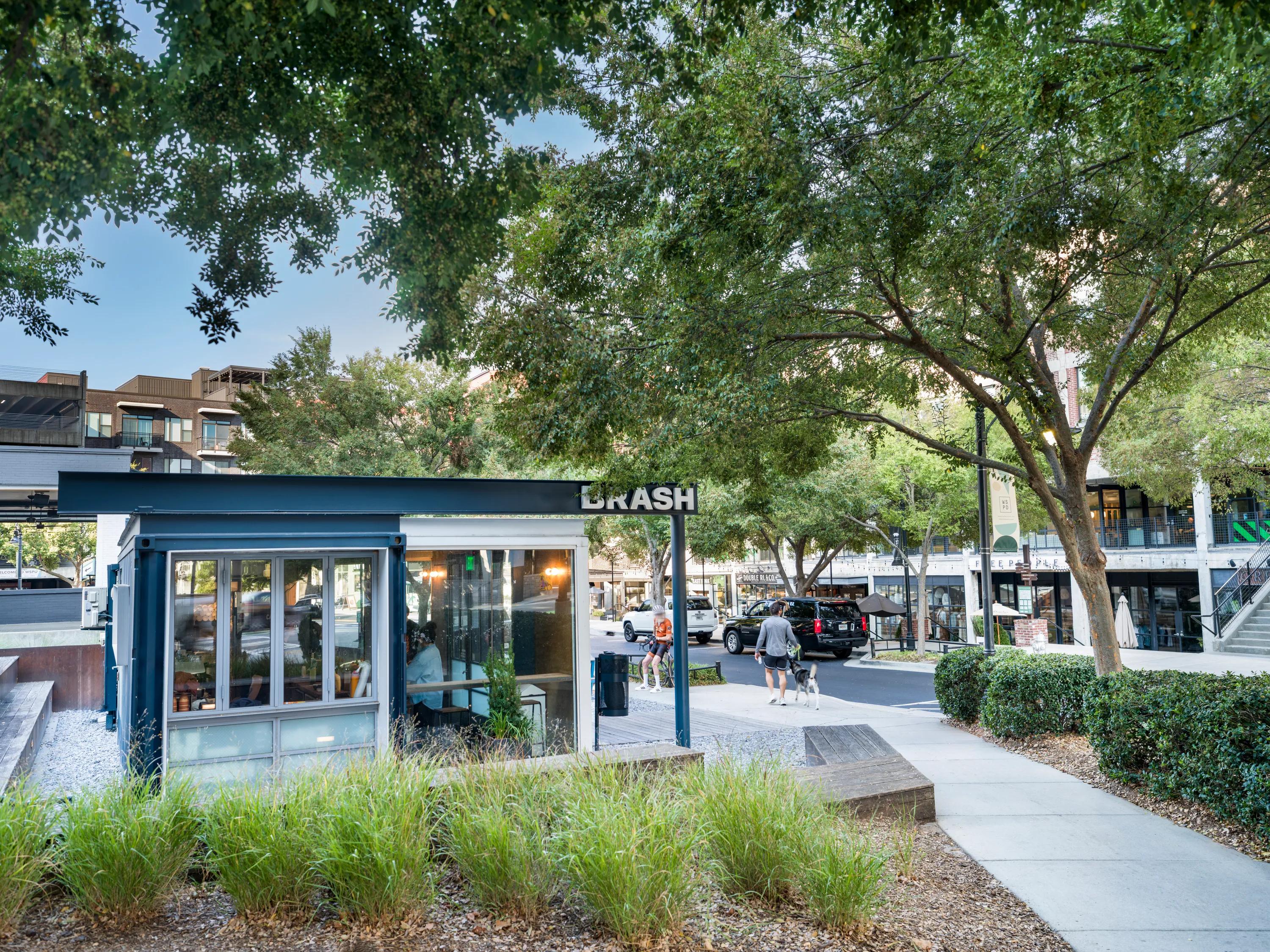 Brash Coffee shop nearby neighborhood near modera west wash trail apartments in atlanta ga