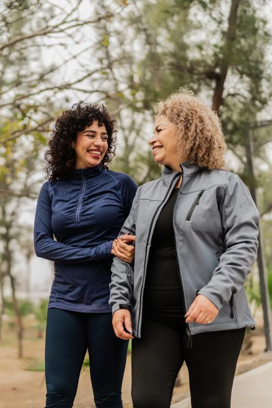 moders weston apartments for rent in weston ma near boston mature mother and adult daughter on a walk outside