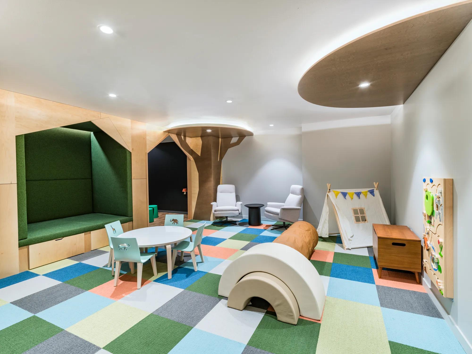indoor kids play area modera northgate apartments seattle wa
