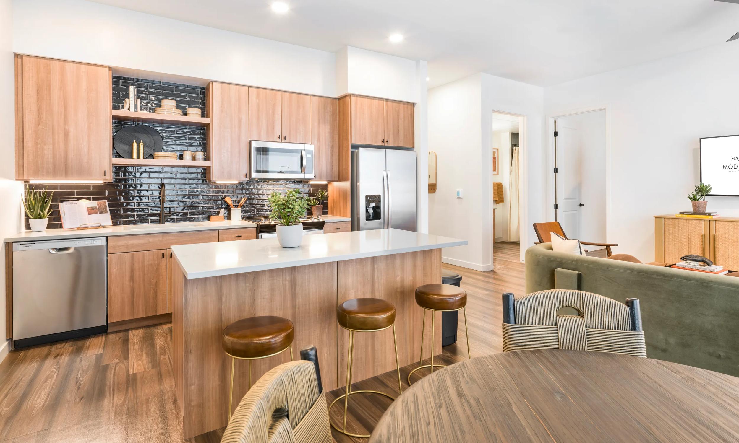 modera interior kitchen modera higley commons apartments in gilbert az