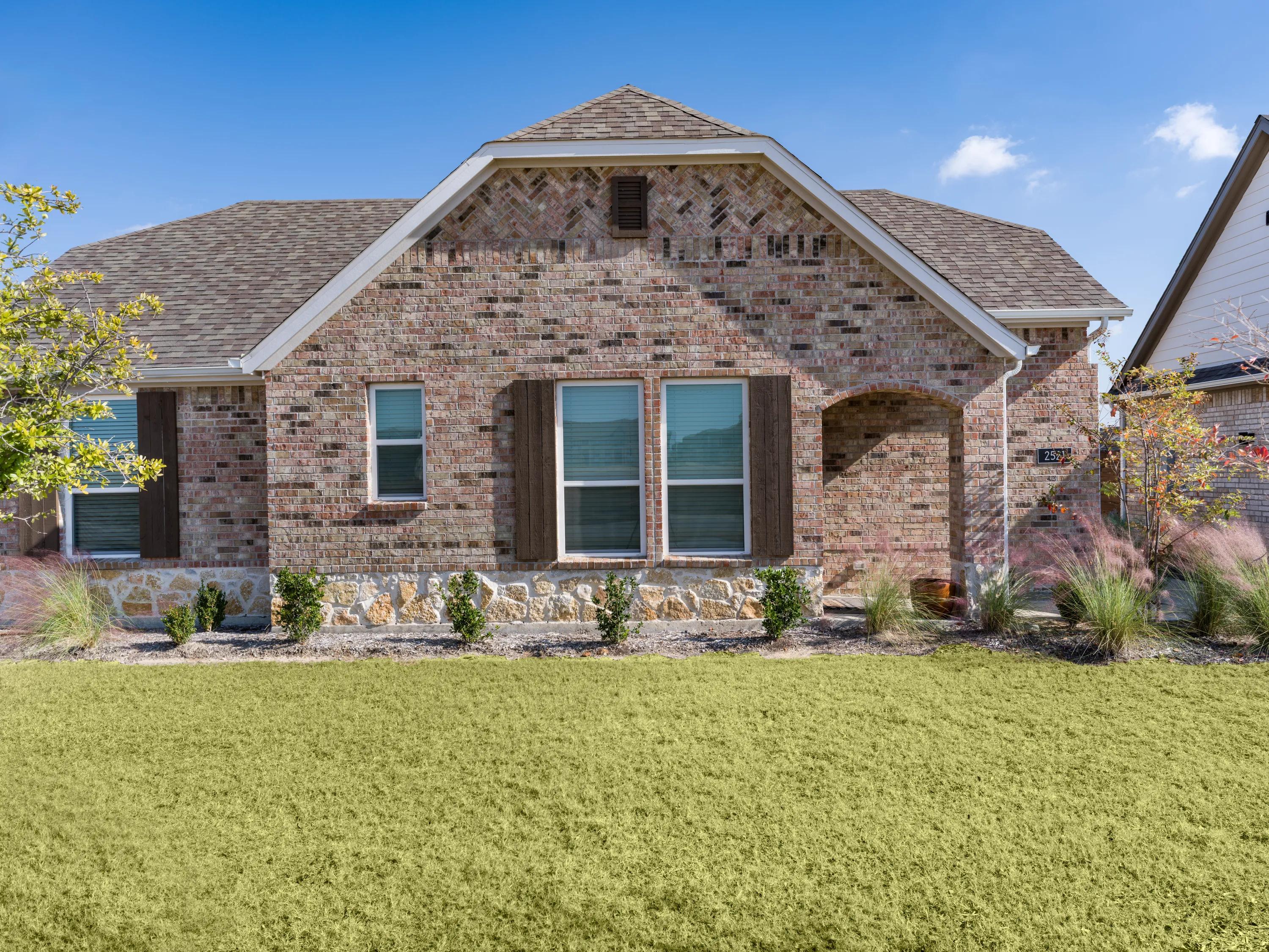 front of home amavi celina homes for rent celina tx