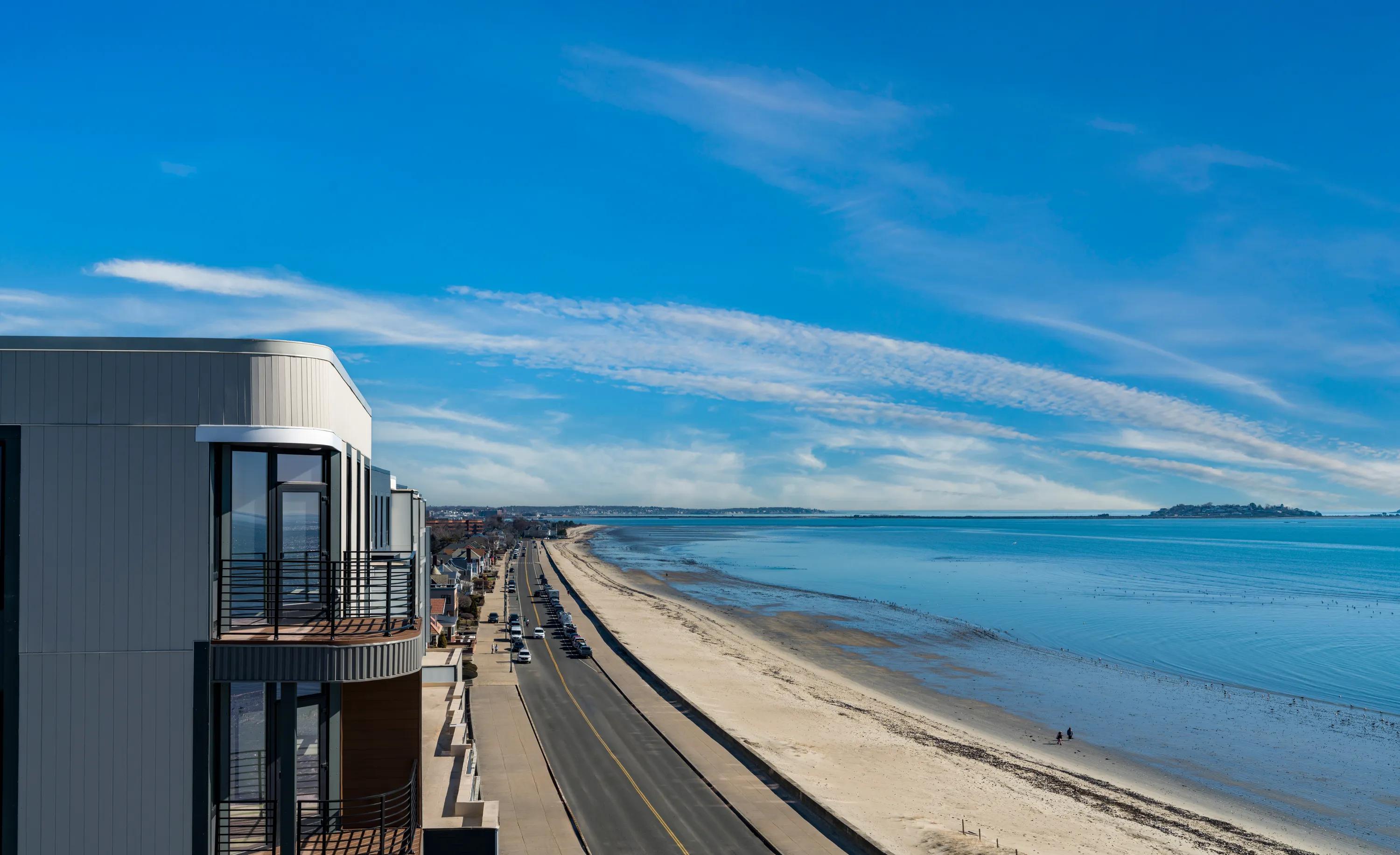 shoreline views from your private balcony modera revere beach apartments for rent in revere beach ma near boston