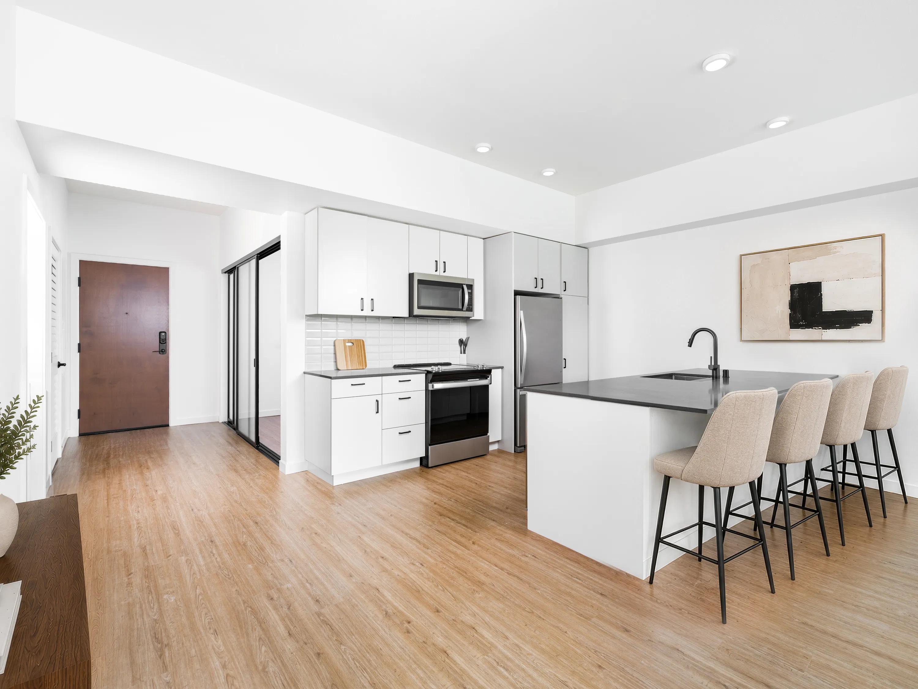 modera bridle trails apartment home kitchen