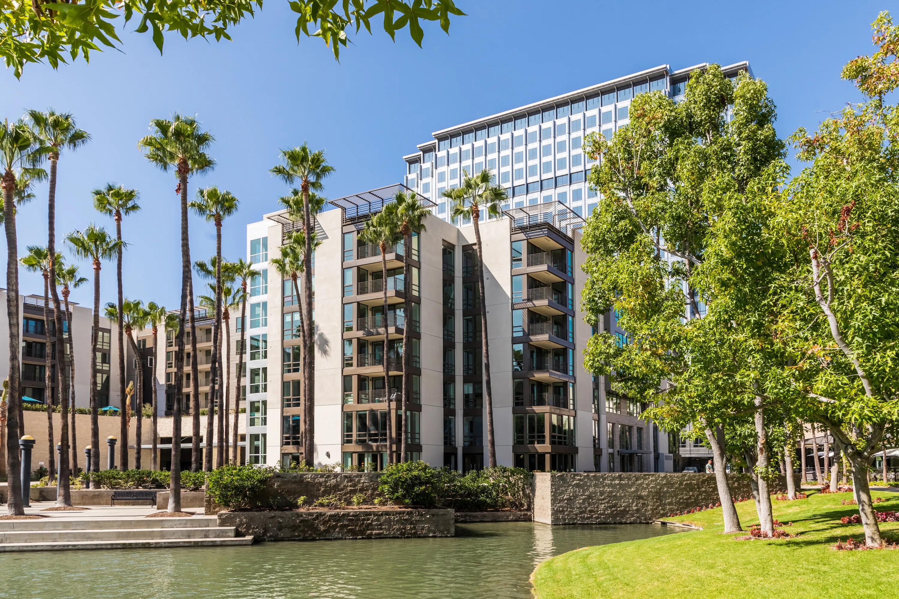 building overlooking water 580 anton apartments for rent in costa mesa ca