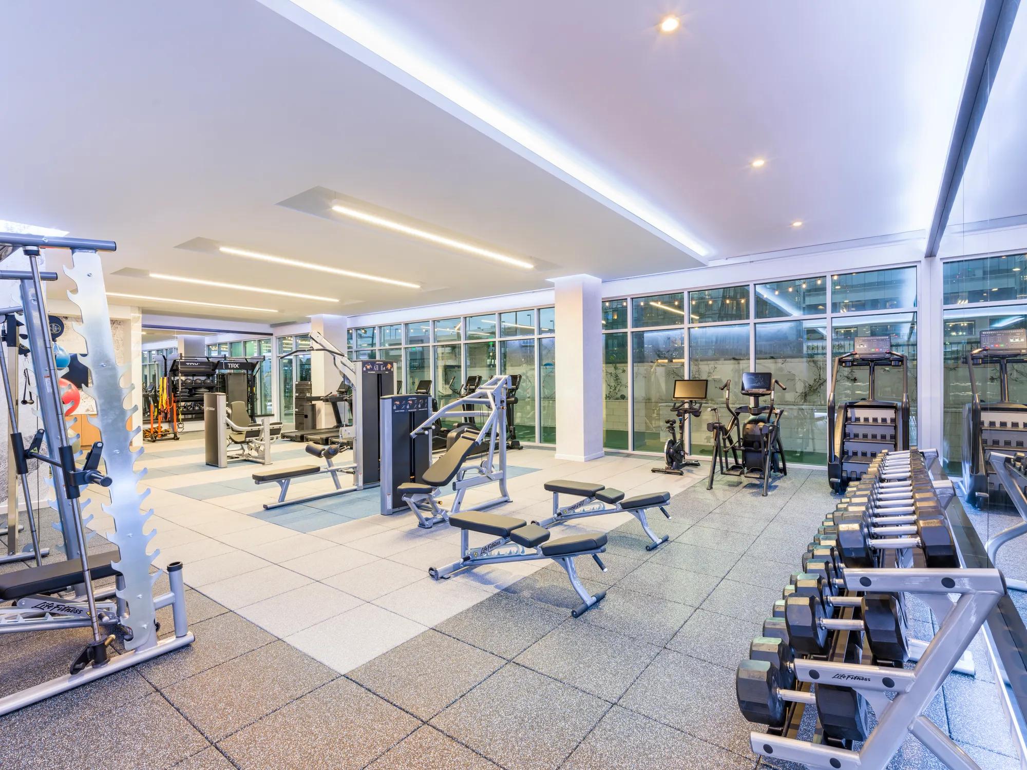 gym modera argyle apartment homes for rent in ca