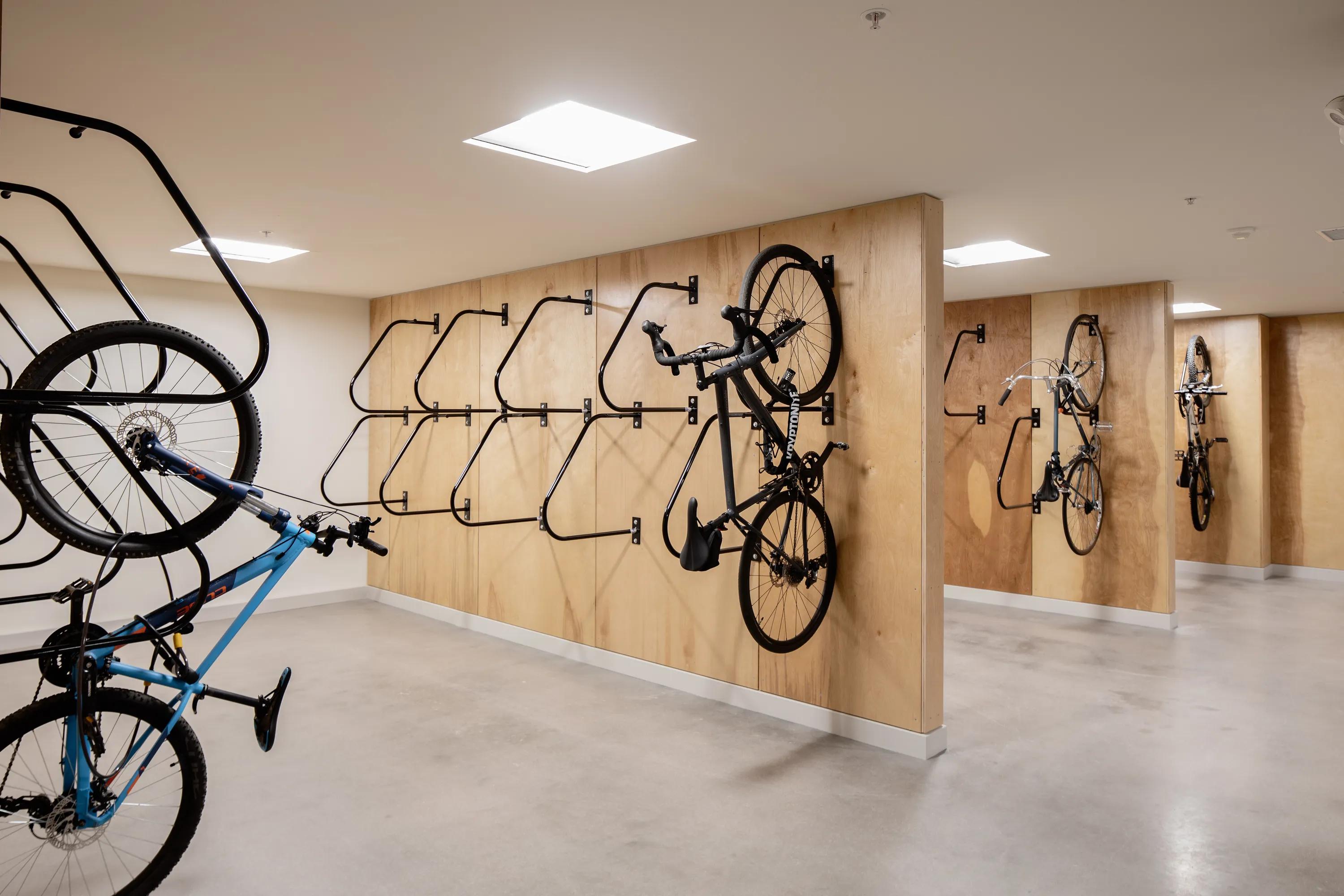On site bike storage modera art park denver co