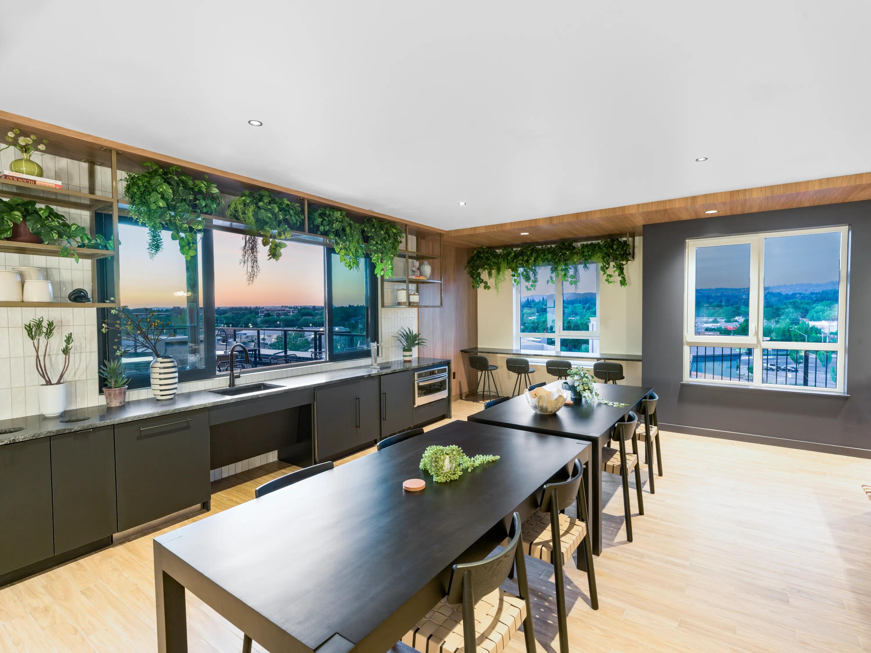 Elevated sky lounge modera beaverton apartments in oregon