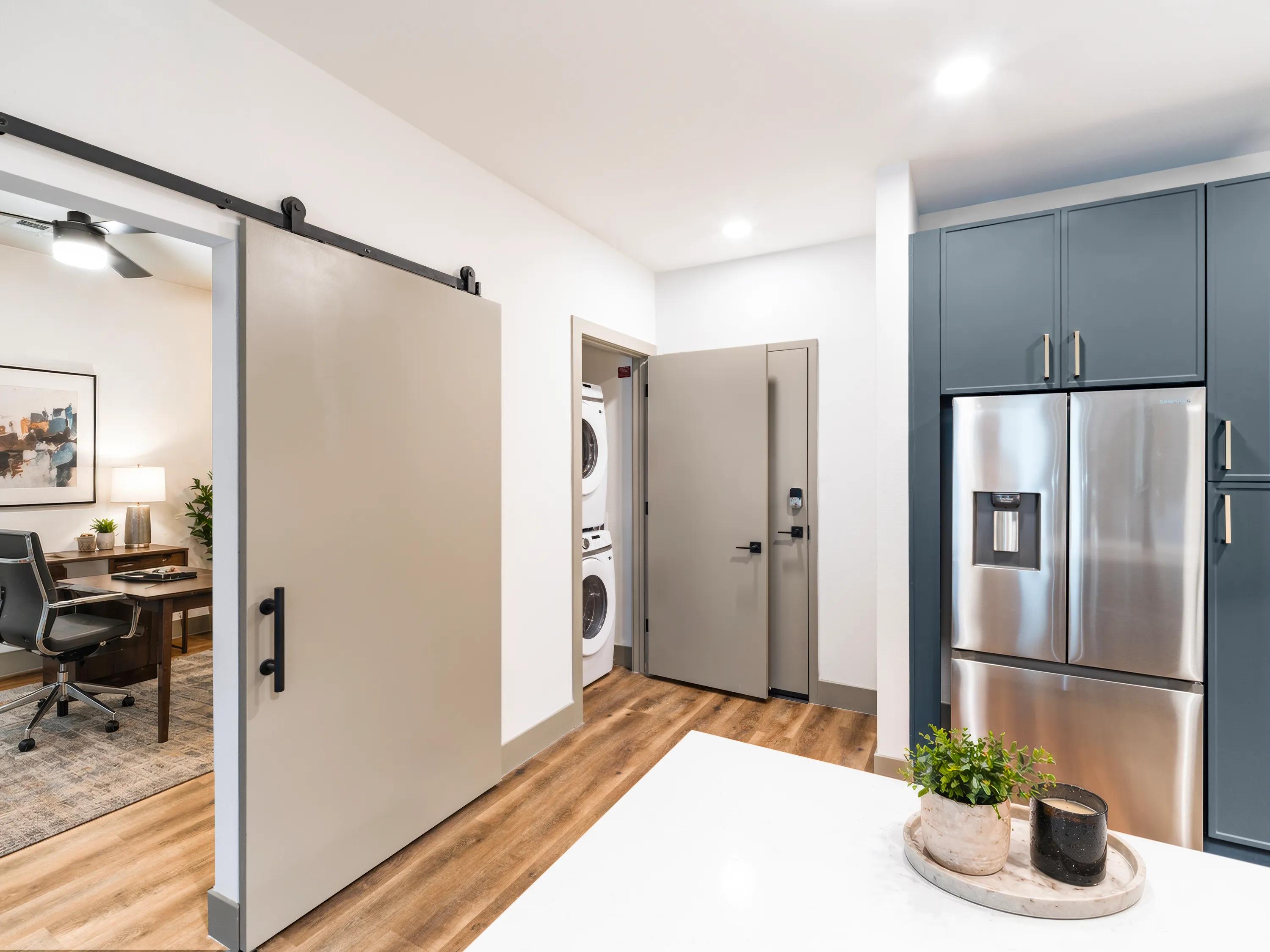 in home laundry and entryway modera chandler apartments for rent in chandler az
