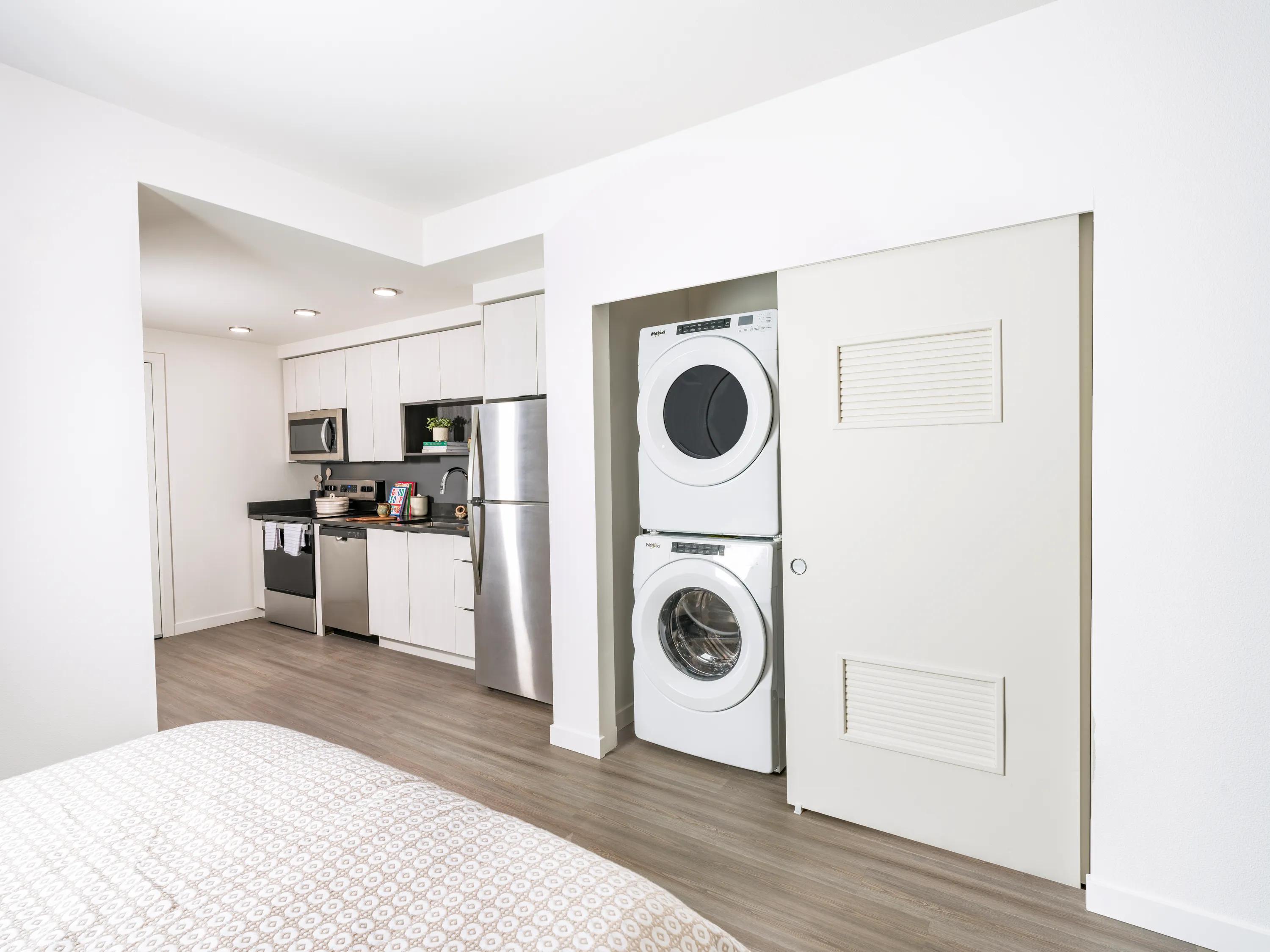 in-home full size washer and dryer