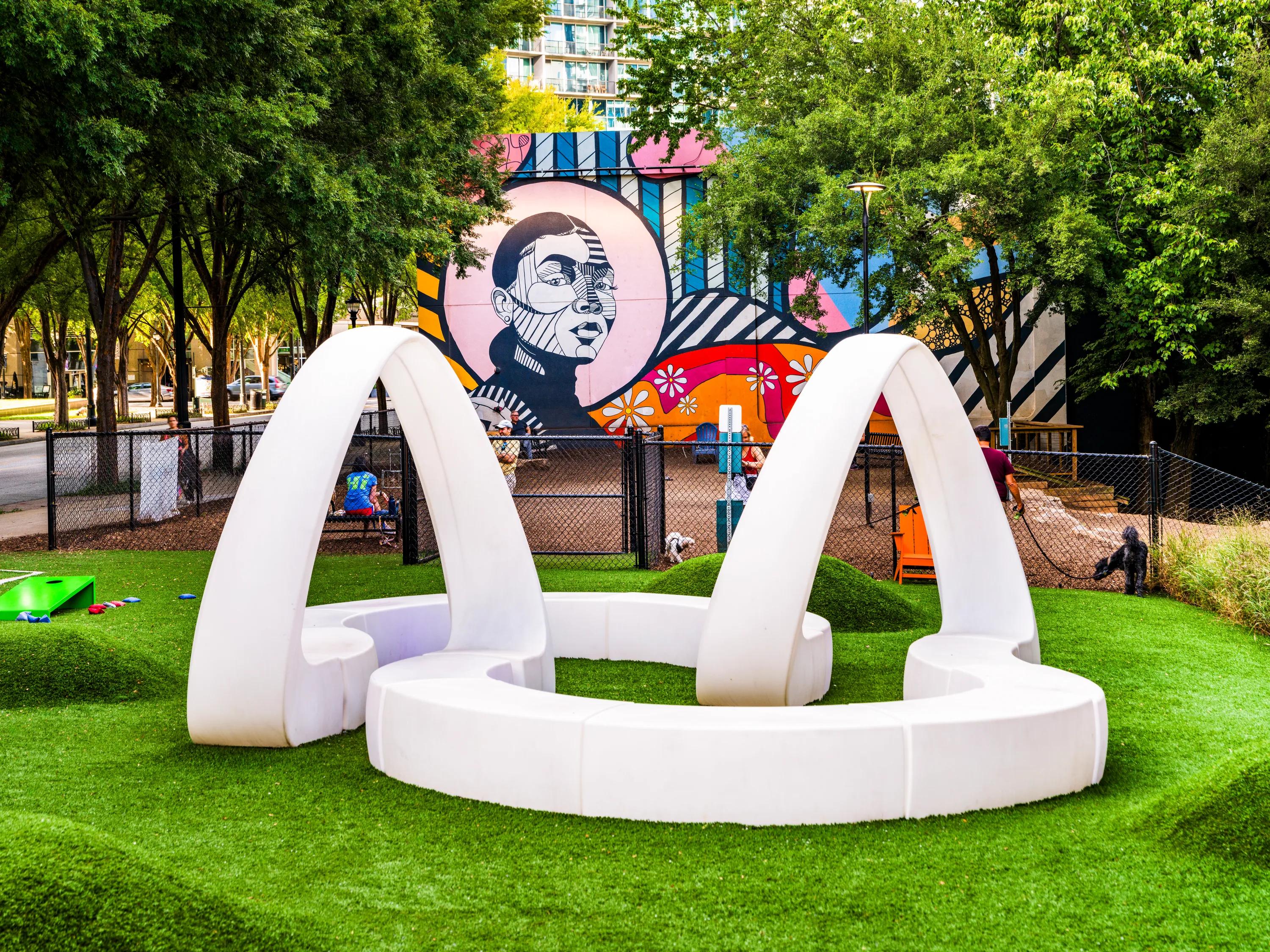 local dog parks at modera parkside apartments downtown atlanta ga