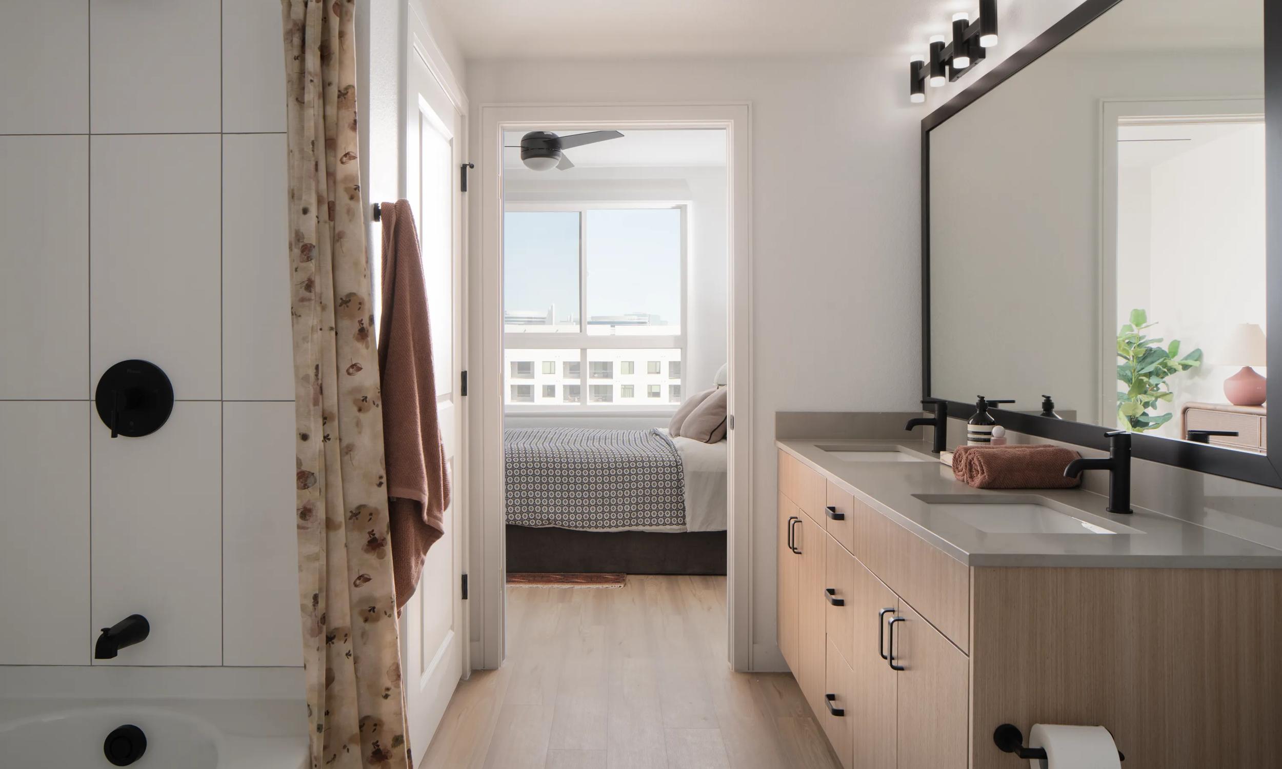 bright bathrooms with soaking tubs modera rio salado apartment homes for rent in tempe az