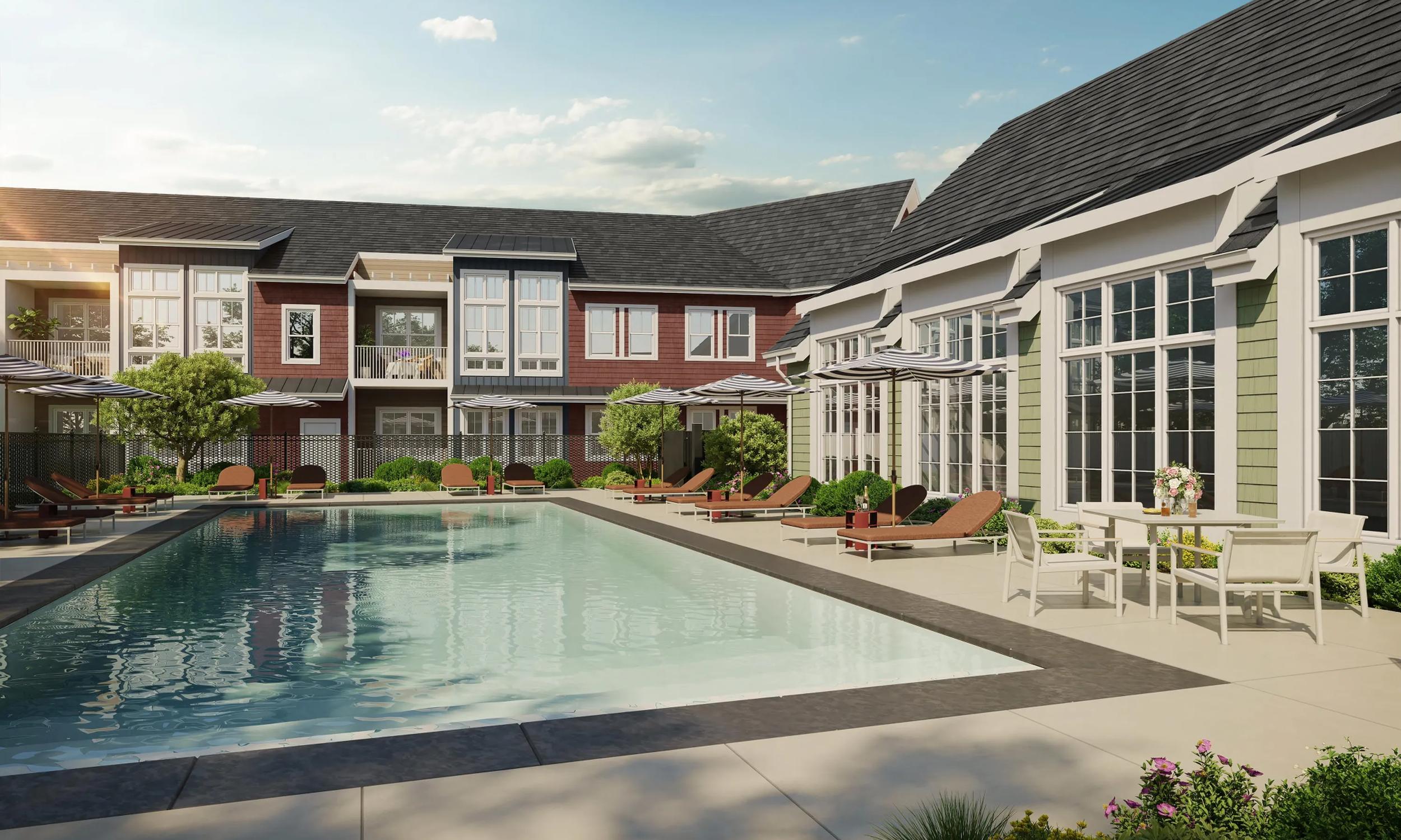modera weston apartments in weston ma for rent exterior rendering
