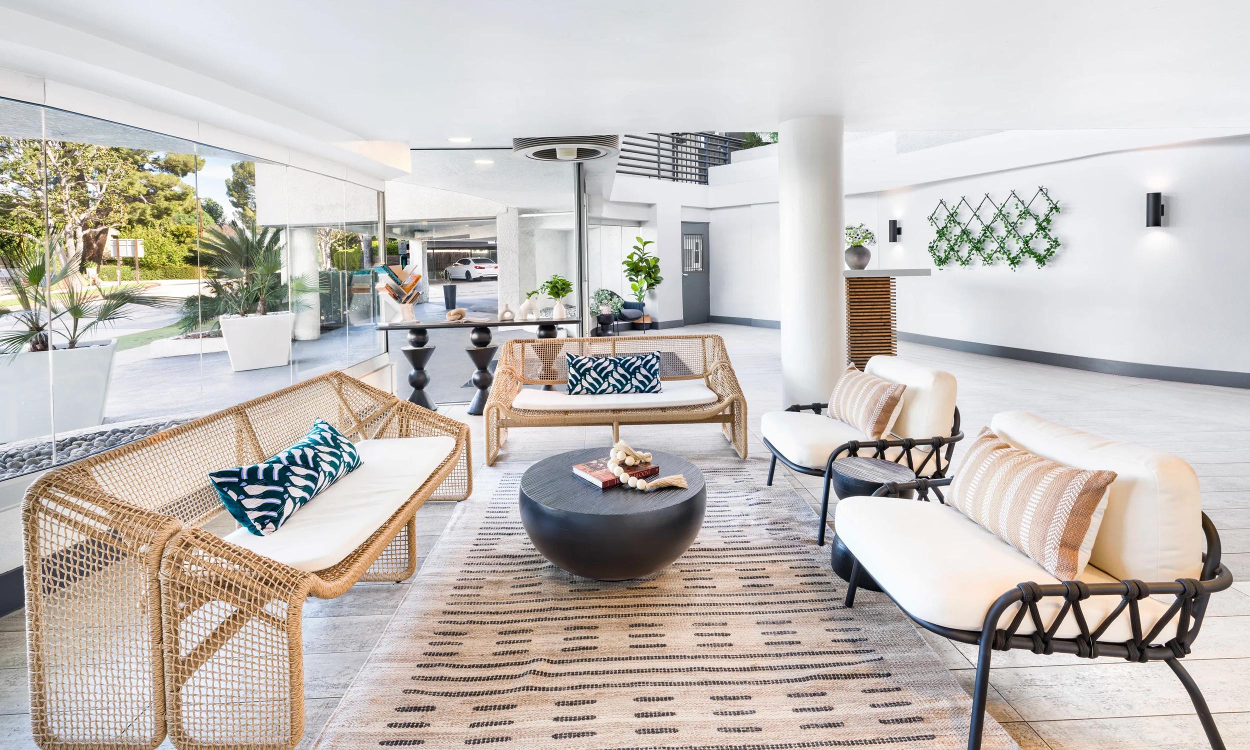 alister sherman oaks ca apartments community lounge