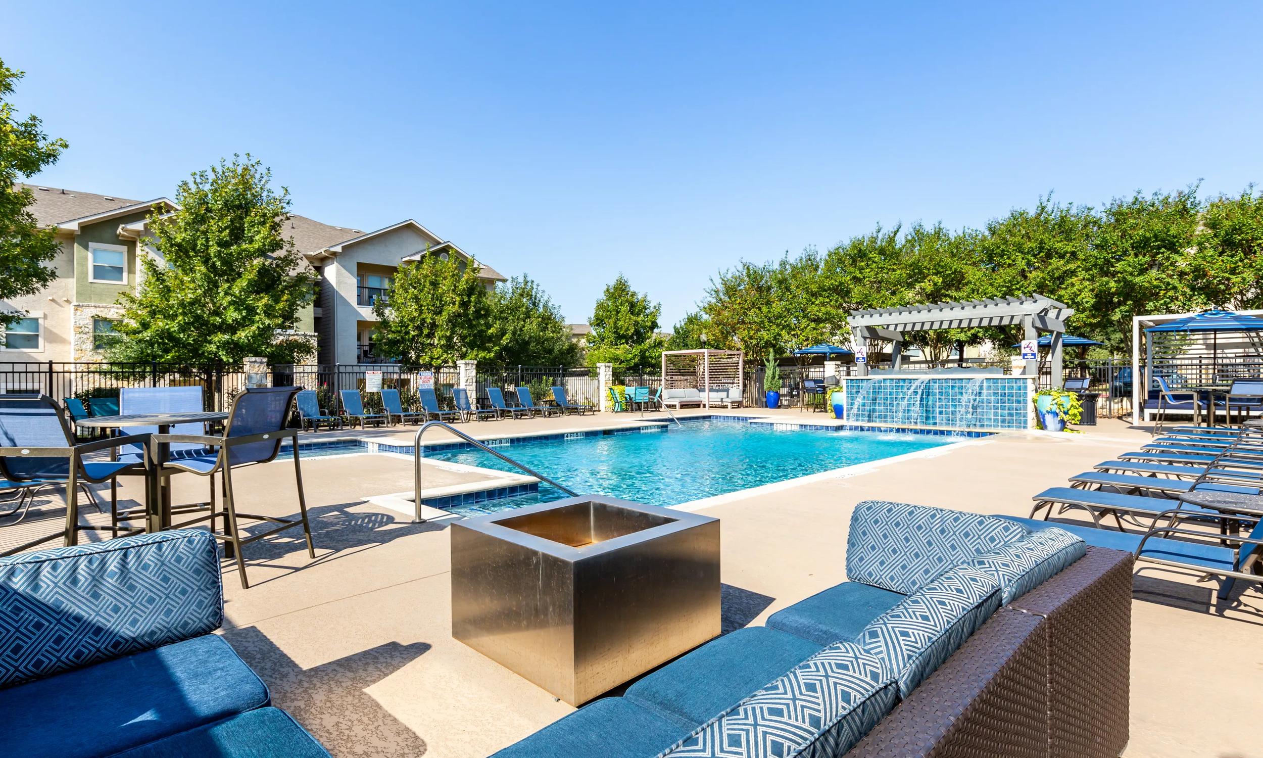 alister oak hill apartments in austin tx resort inspired pool
