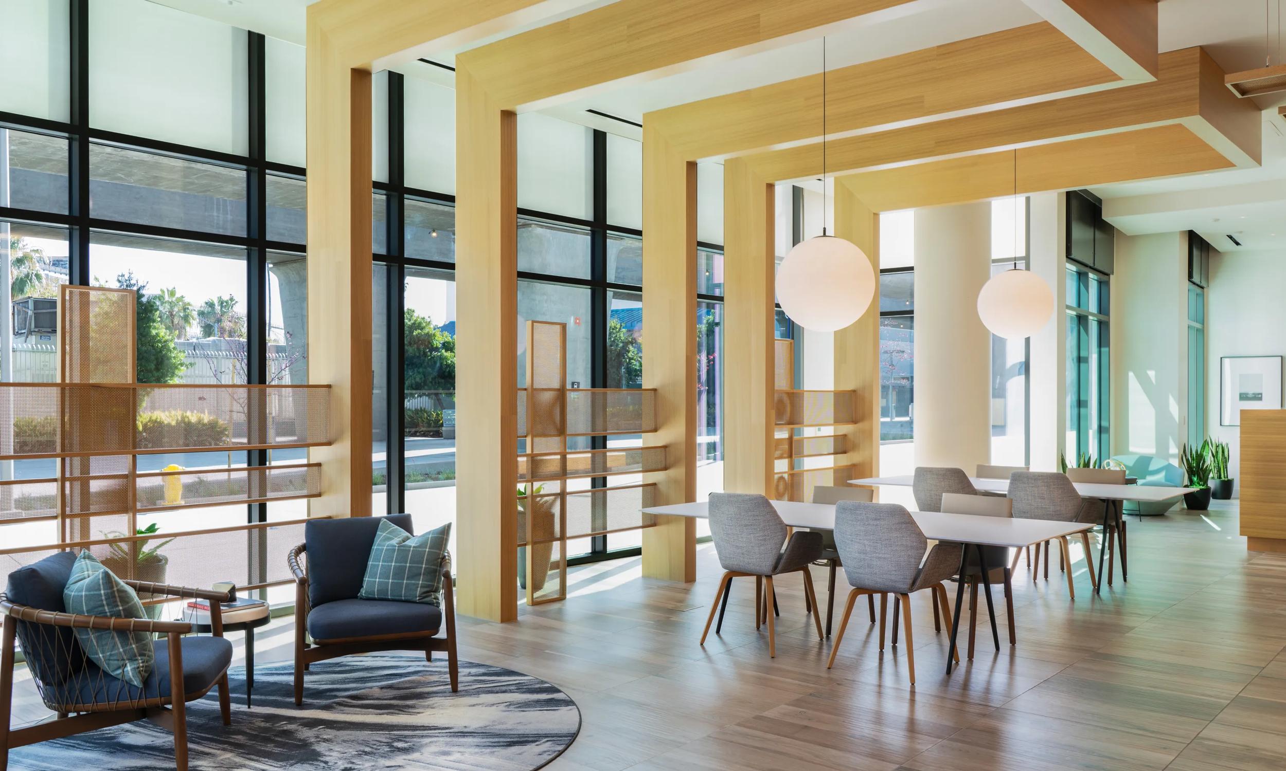 Upper Ivy lobby image culver city apartments
