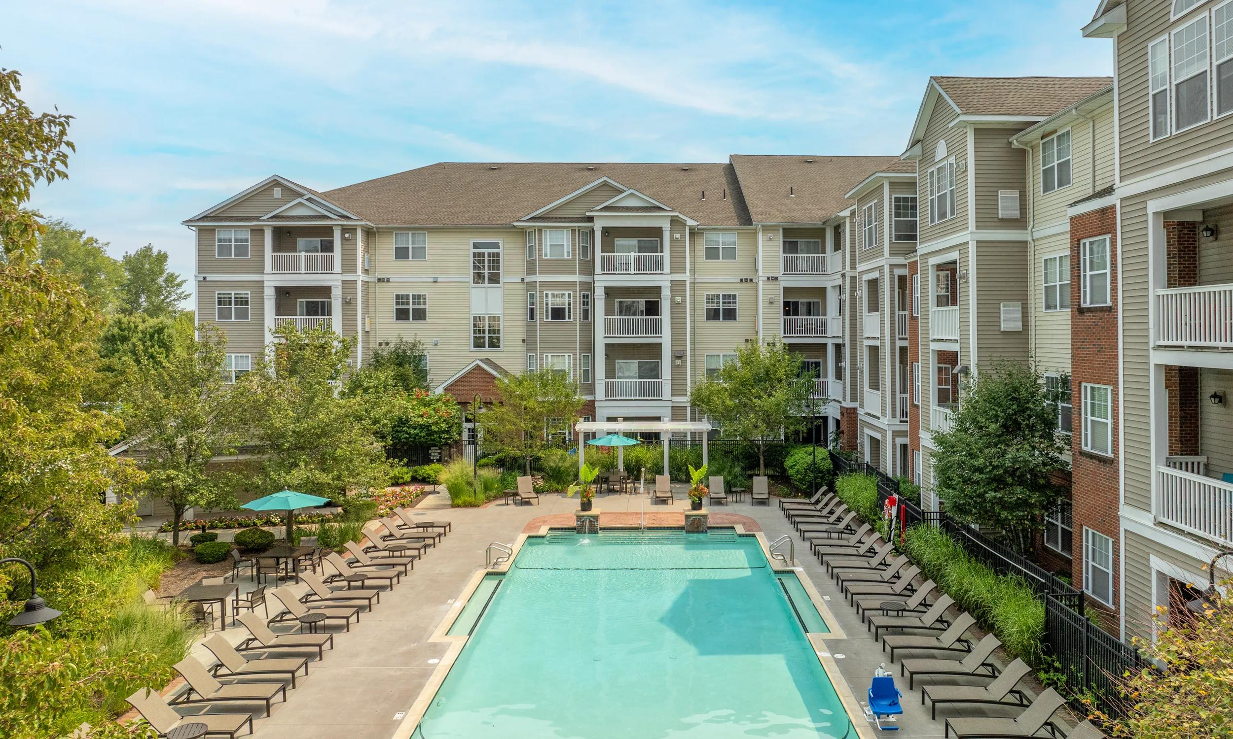 the avens at dedham apartments near boston pool and amenities