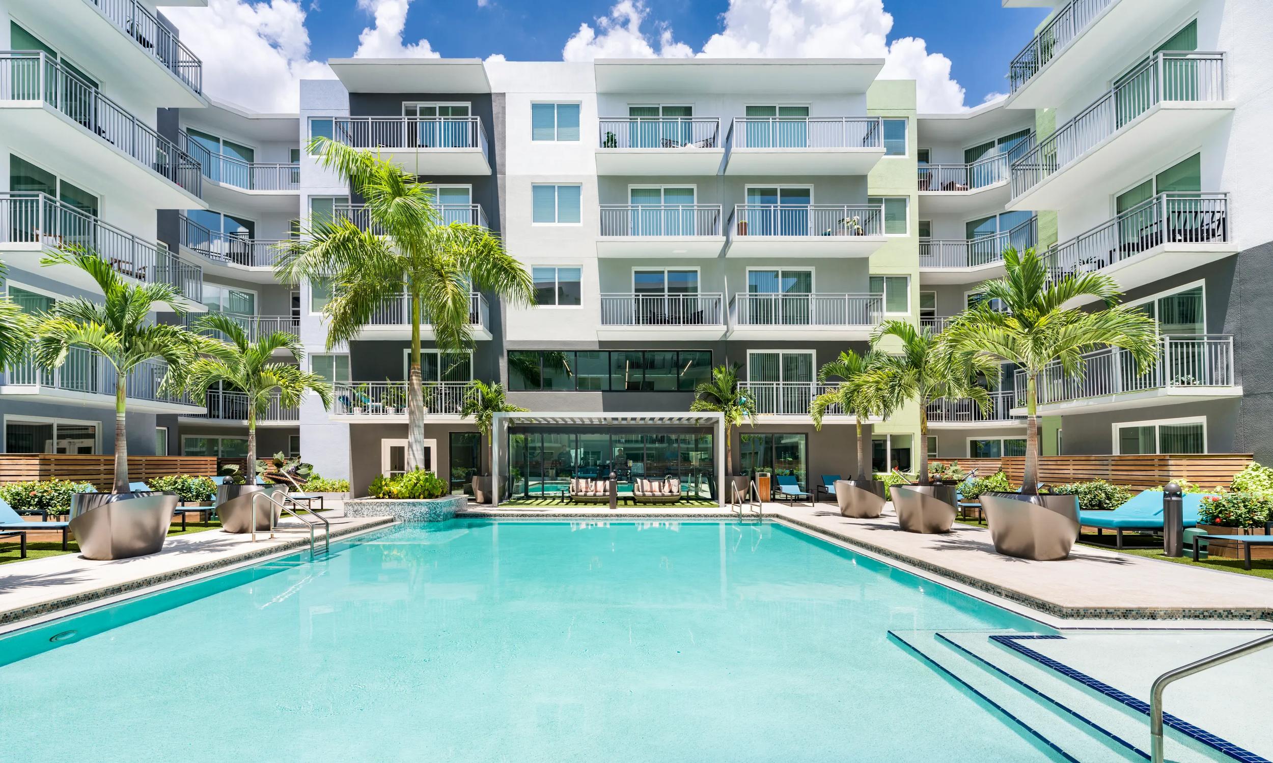 modera encore apratments in tampa fl resort inspired pool