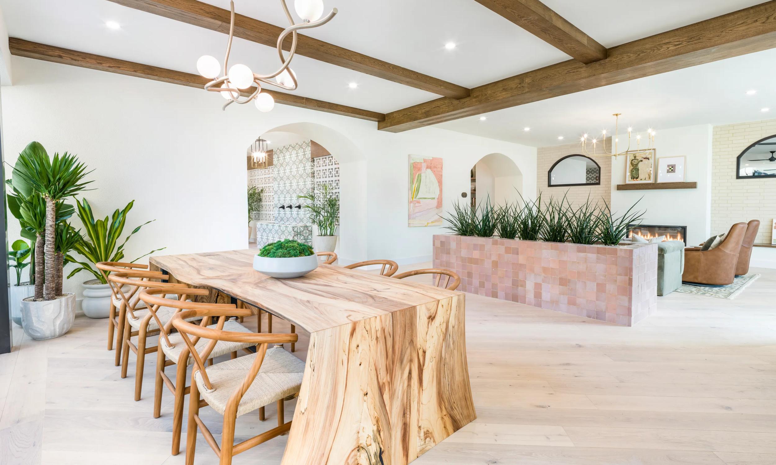 Naturally-inspired clubhouse at Modera Trailhead